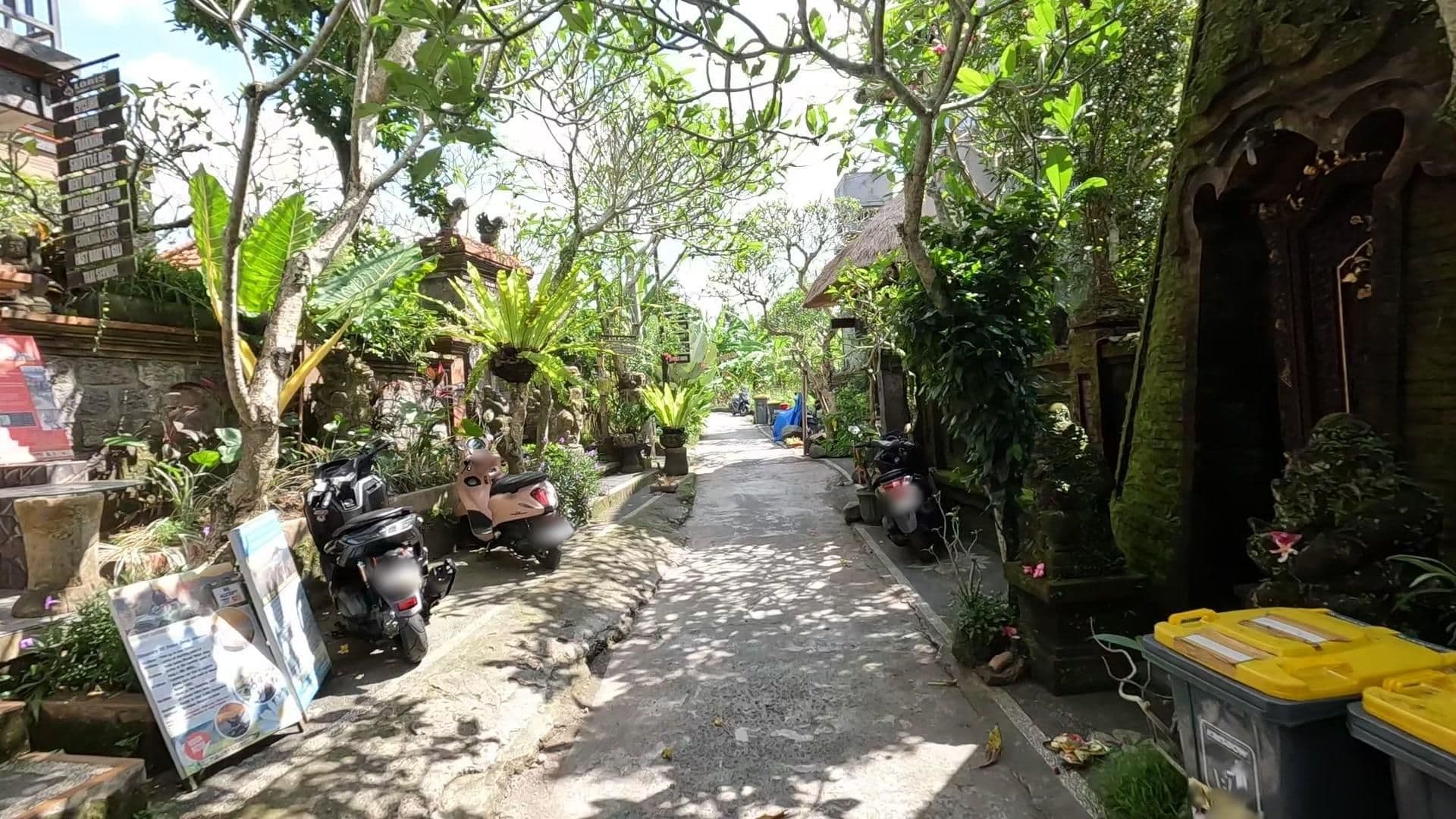 Street view near Monique Villa, Ubud — © lucomsky (CC BY-SA · Mapillary)