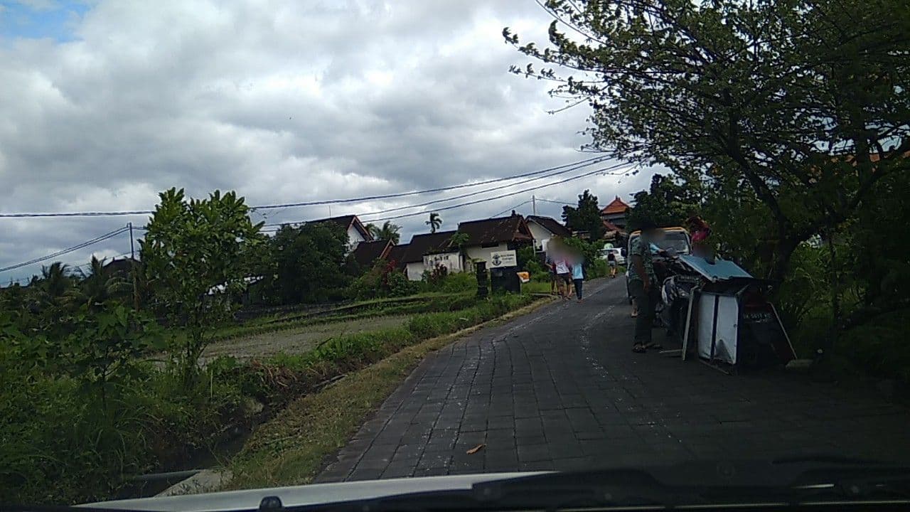 Street view near Bambu Sari Villa, Ubud — © rodionoff (CC BY-SA · Mapillary)