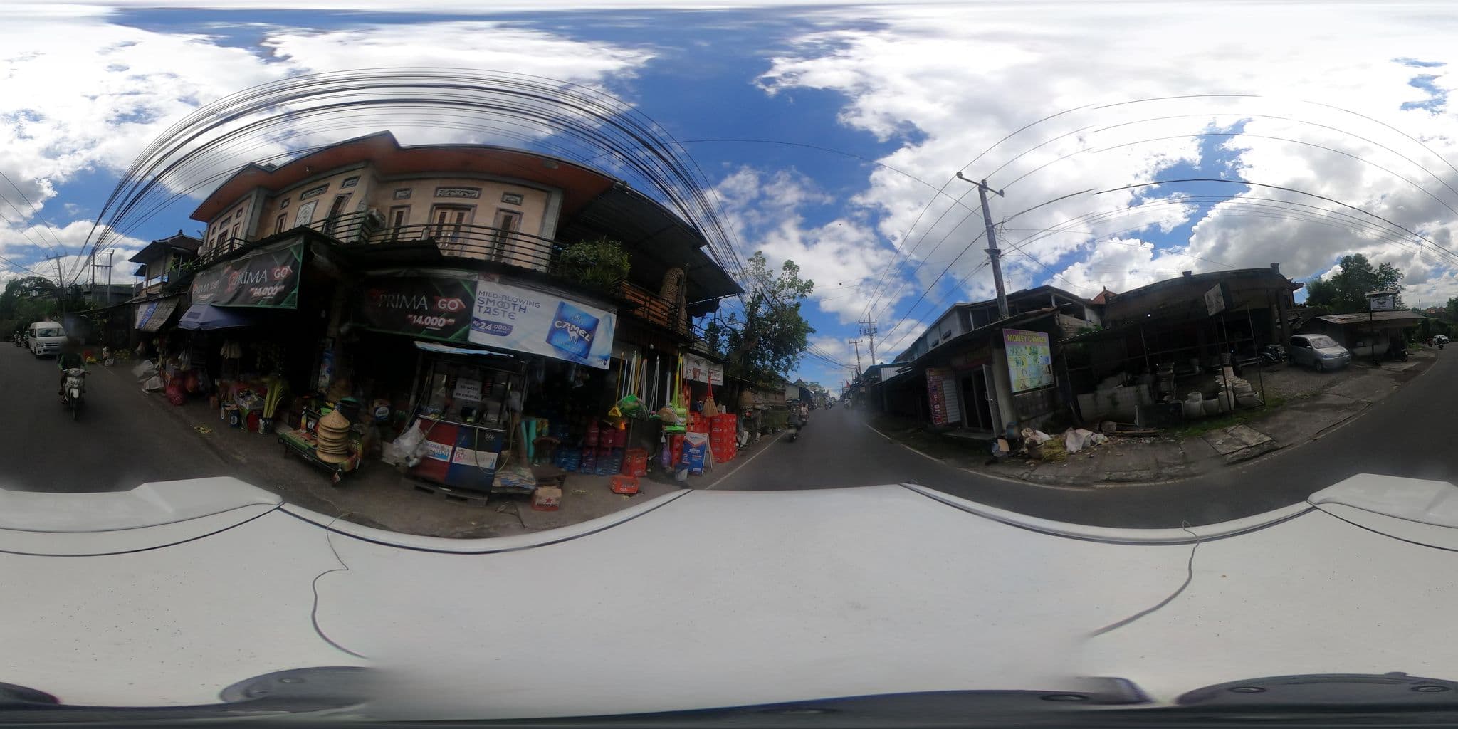 Street view near Villa Kayu Raja, Ubud — © Kaart---360 (CC BY-SA · Mapillary)