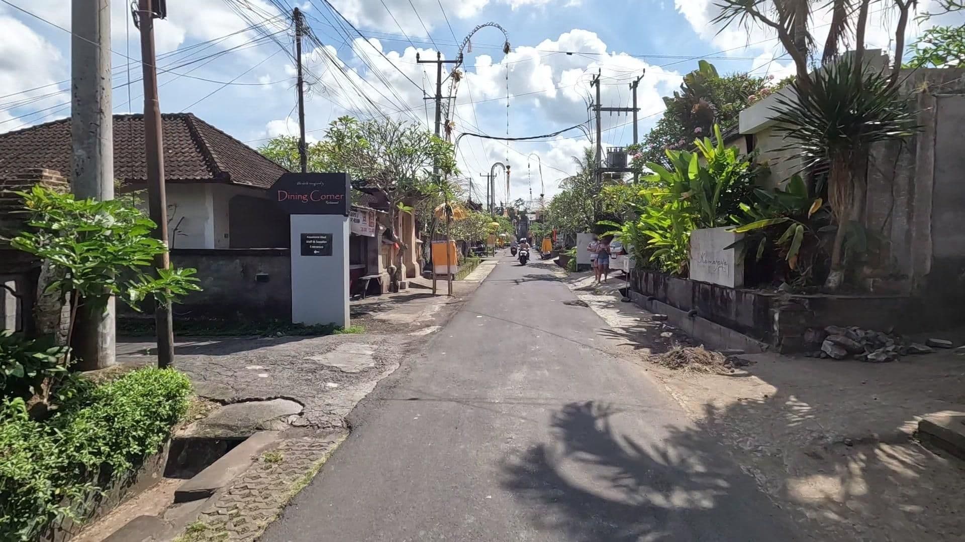 Street view near Kamajaya Villas Sayan, Ubud — © lucomsky (CC BY-SA · Mapillary)