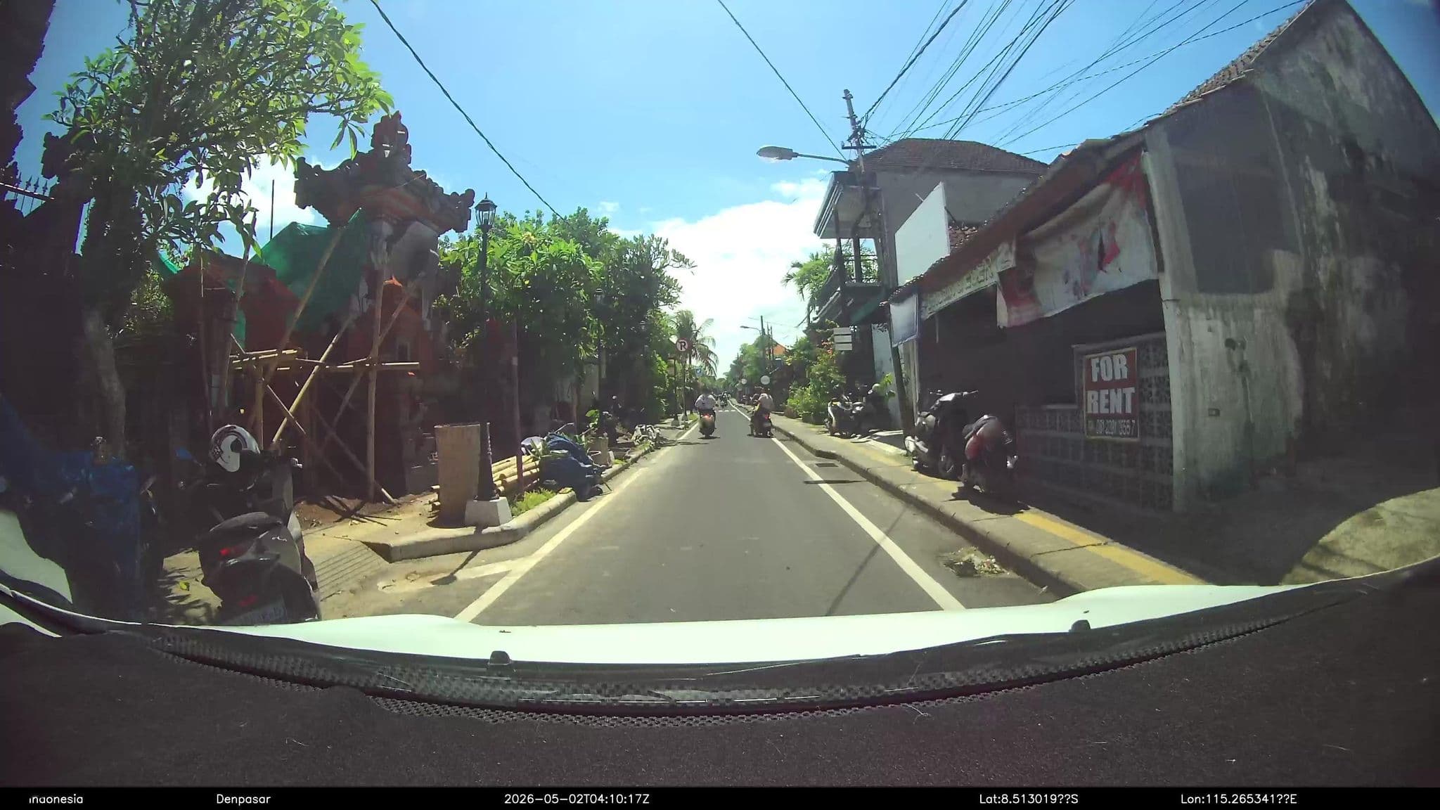 Street view near Batik Sekar Bali Guesthouse, Ubud — © Kaart---FRONT (CC BY-SA · Mapillary)