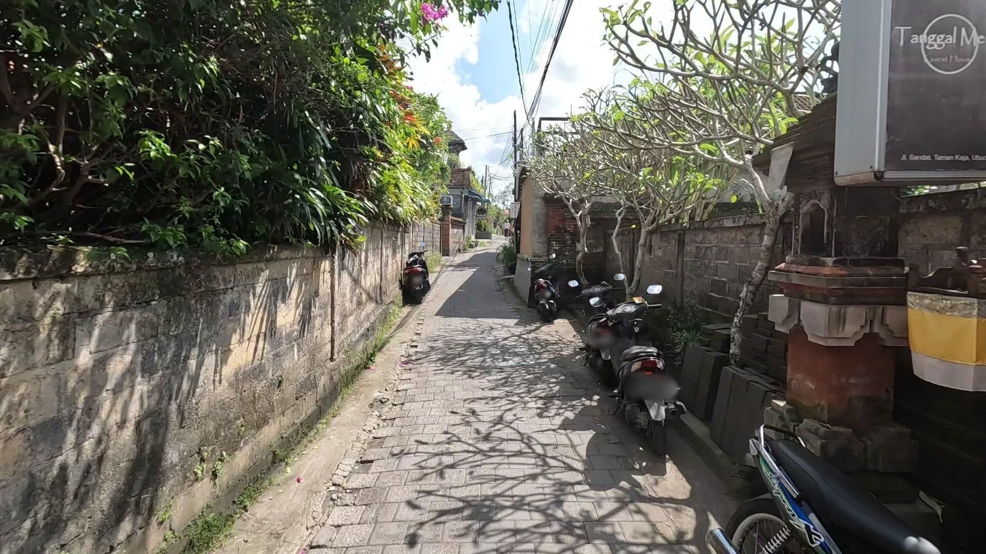 Street view near Uma Loris Ubud, Ubud — © lucomsky (CC BY-SA · Mapillary)