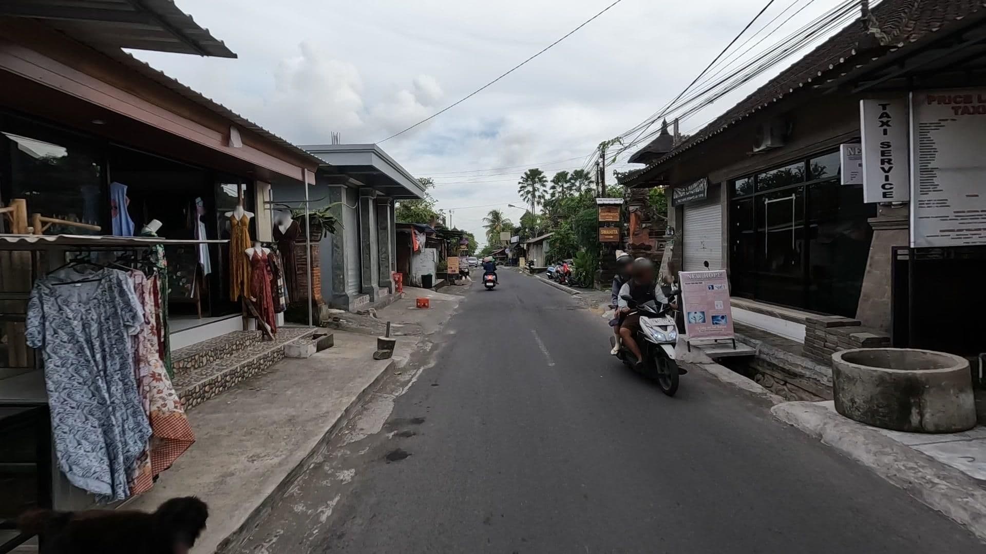 Street view near Hartaning House, Ubud — © lucomsky (CC BY-SA · Mapillary)