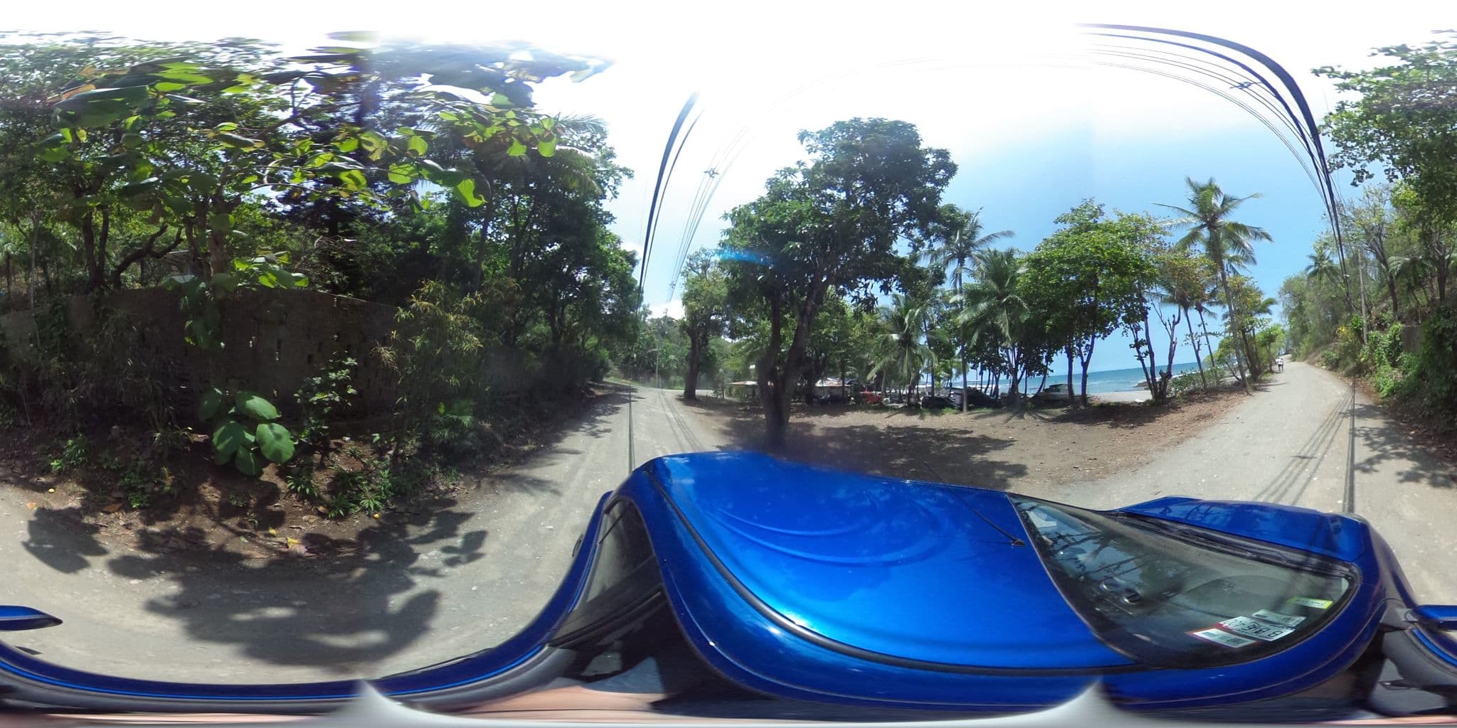 Street view near Casa Susan, Paquera