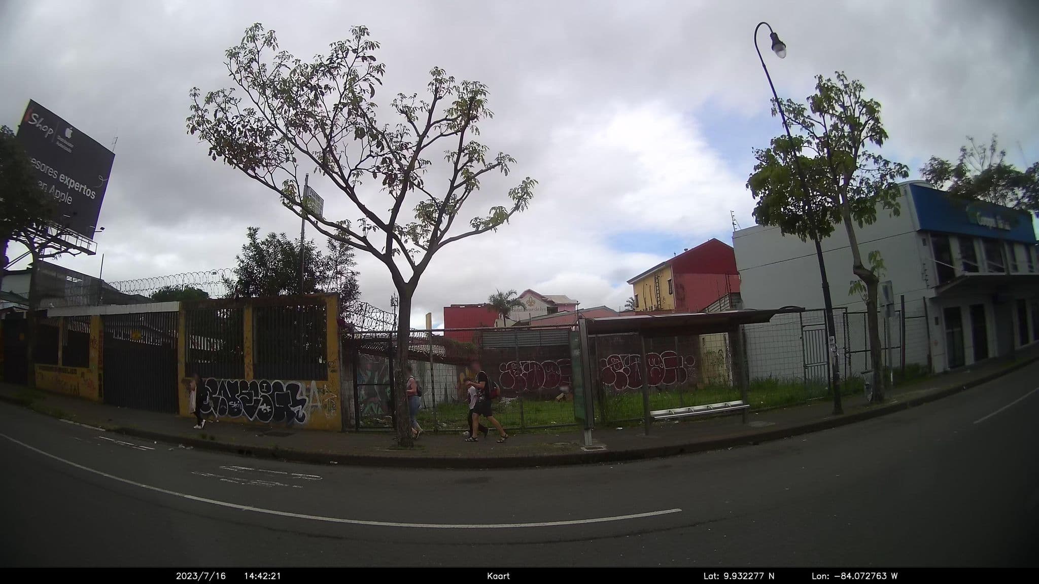 Street view near Hotel Trianon, San José