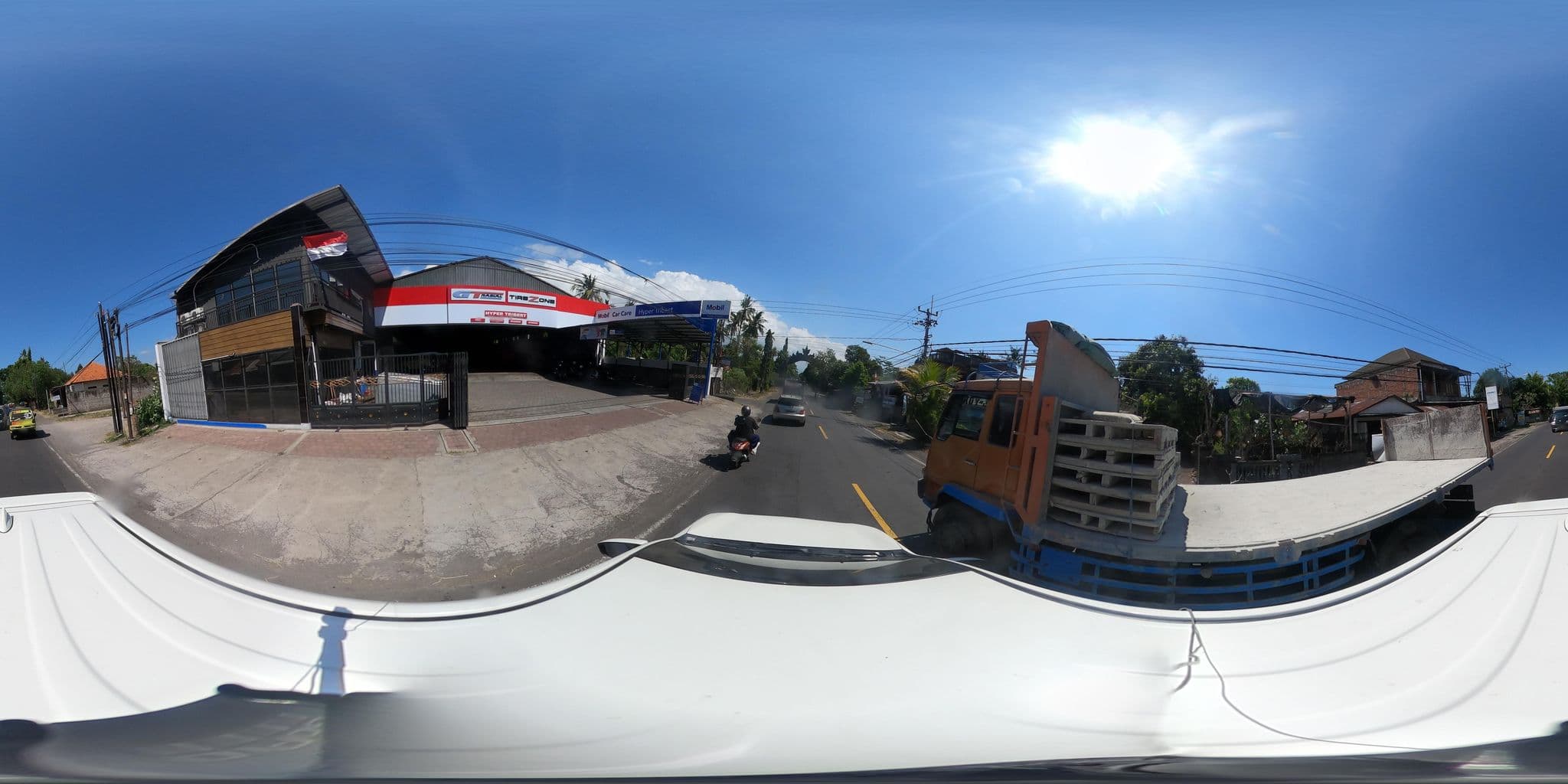 Street view near Sunari Hotel Lovina, Lovina — © kaart_360 (CC BY-SA · Mapillary)