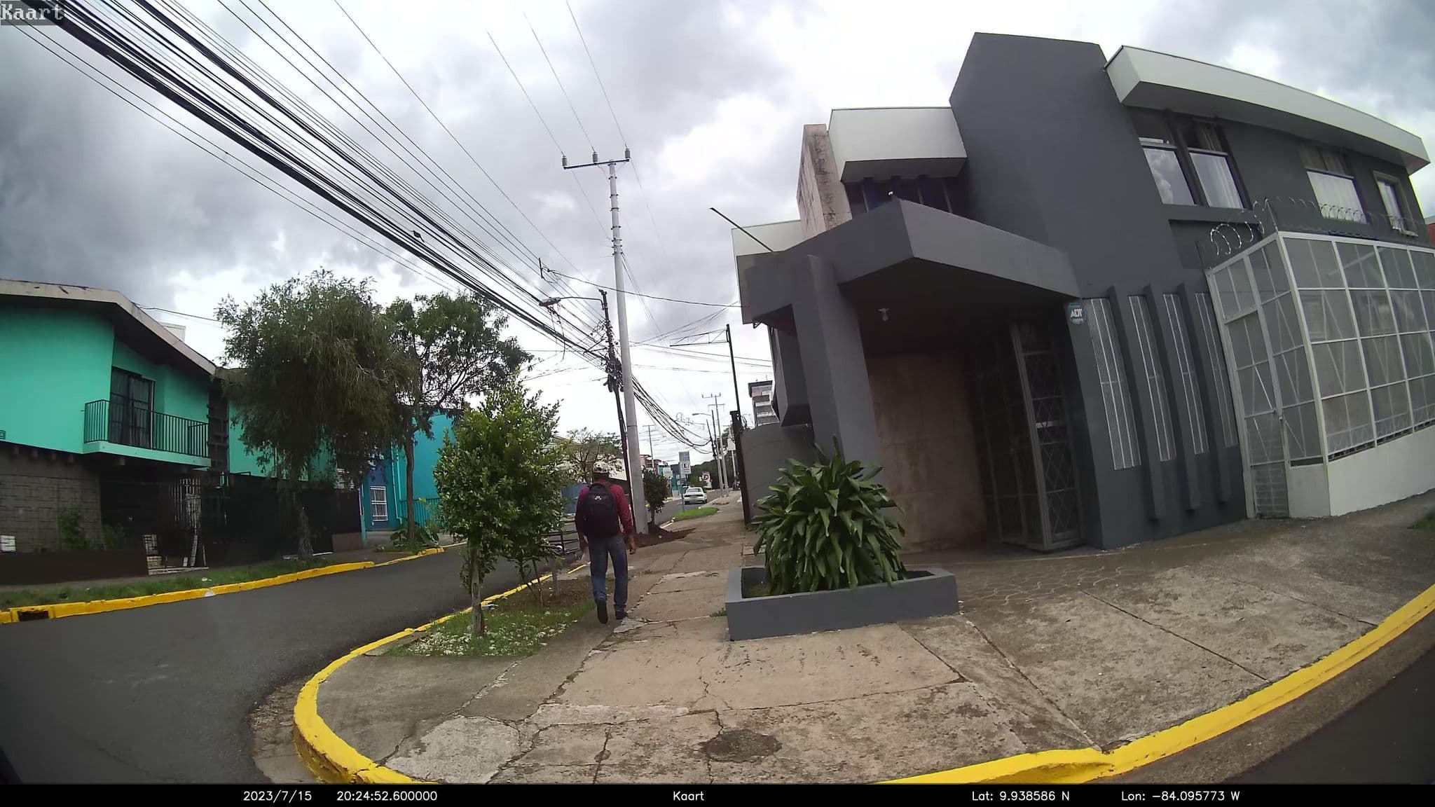 Street view near Nativus Art Hostel, San José — © kaart_2 (CC BY-SA · Mapillary)