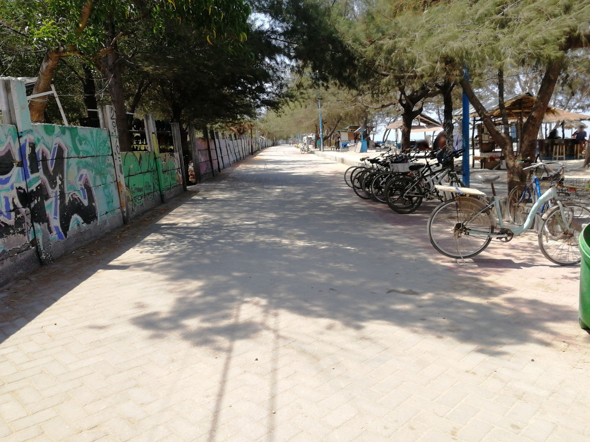 Street view near Danima Resort & Spa, Gili Trawangan — © thewayofmando (CC BY-SA · Mapillary)