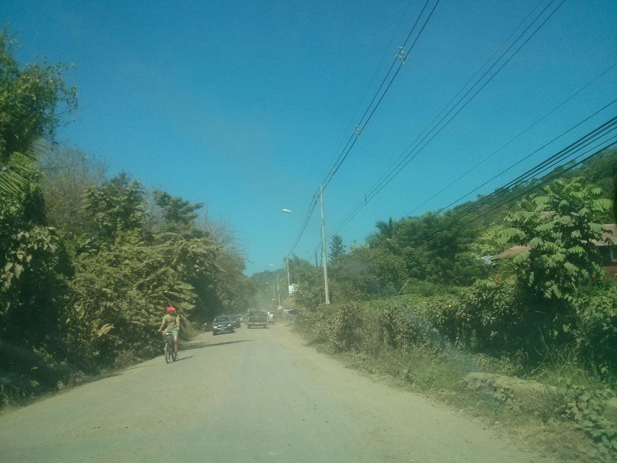 Street view near Santa Tere, Paquera