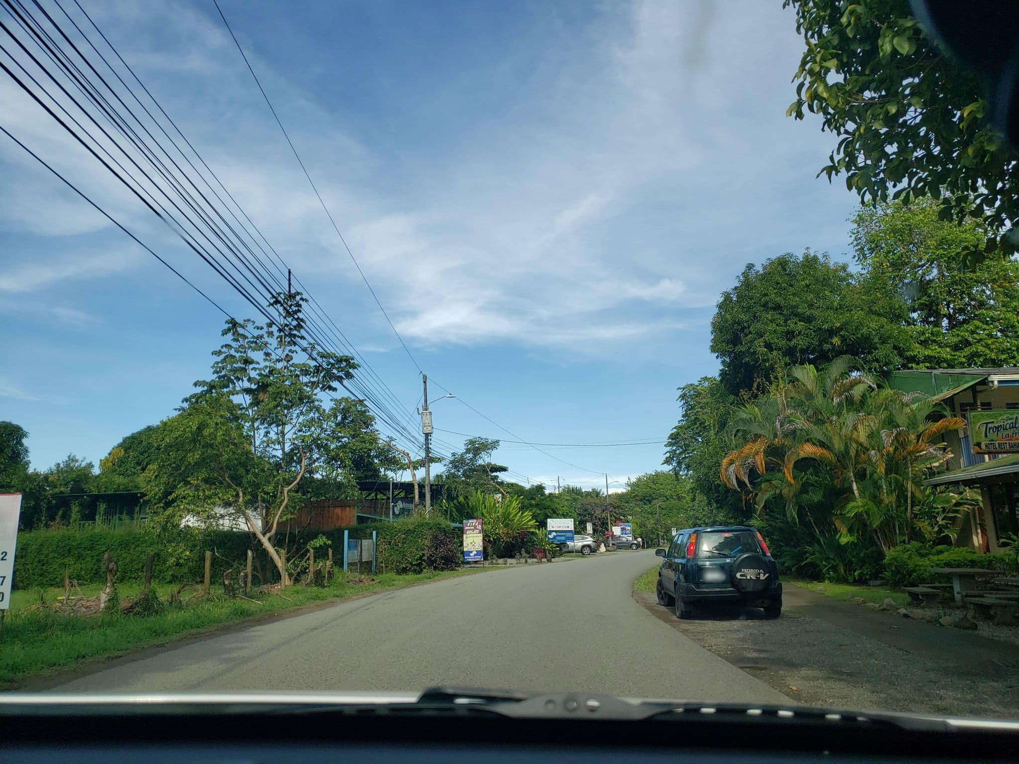 Street view near Casa Ara Macao, Uvita