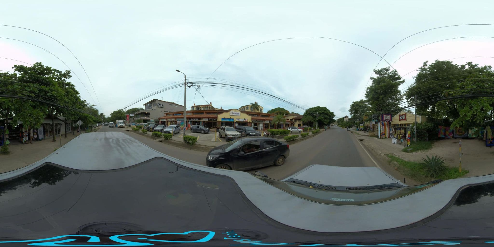 Street view near Perla de la Playa, Tamarindo