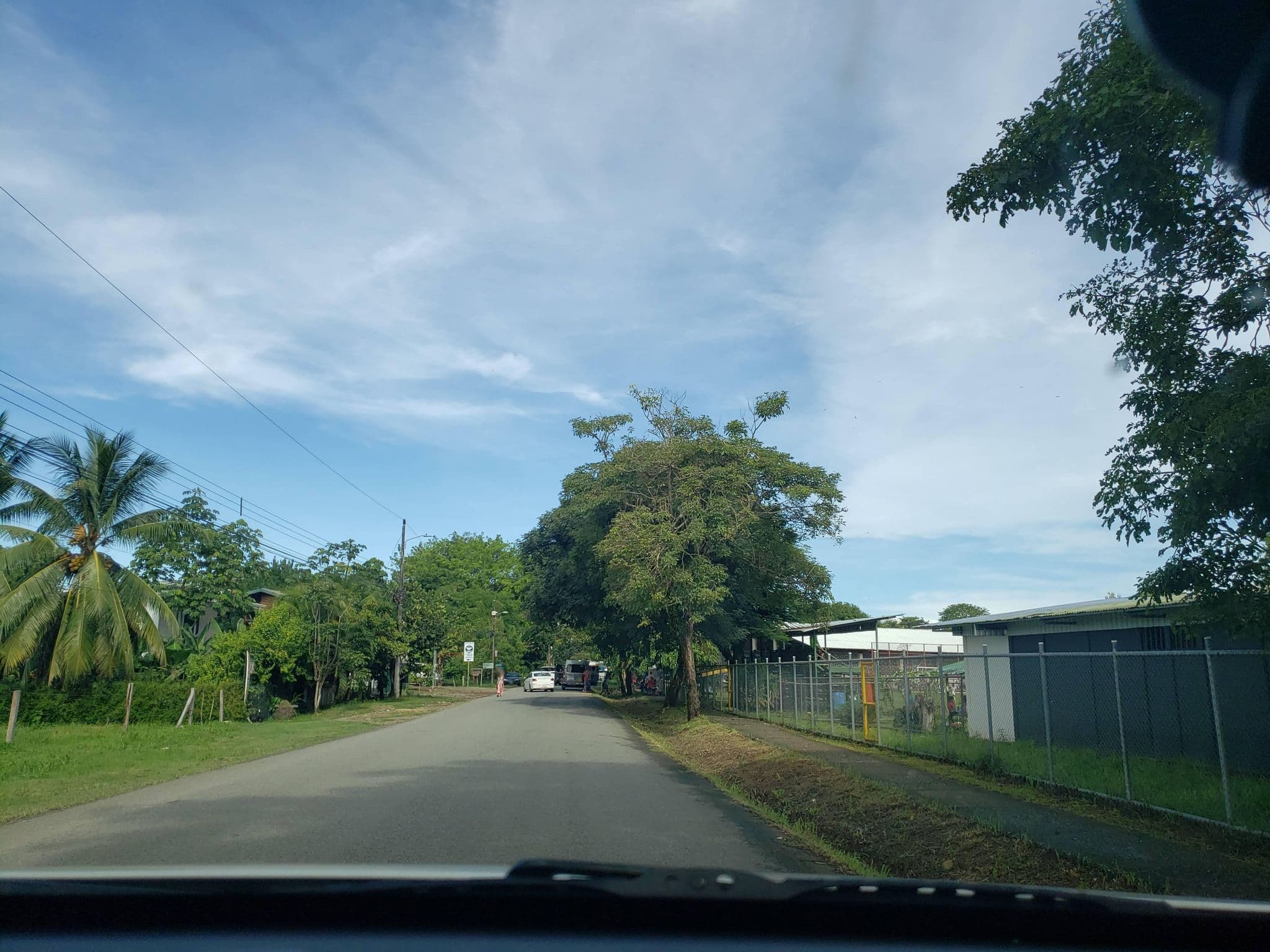 Street view near Aventura Uno Apartments, Uvita