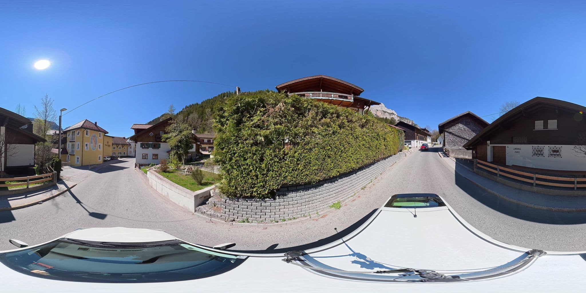 Street view near Appartementhaus Fischerstraum, Tannheim