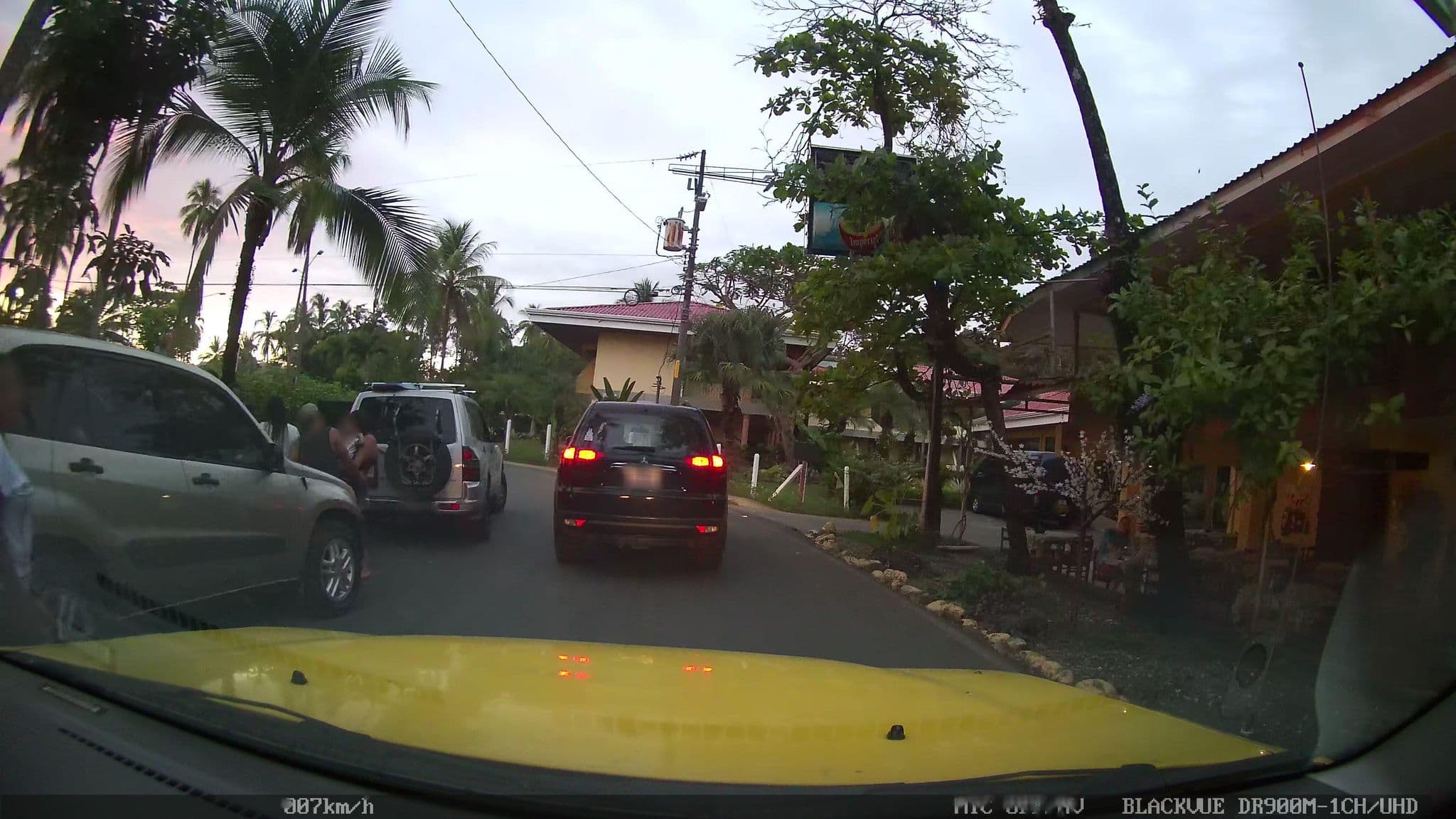 Street view near Manuel Antonio, Quepos