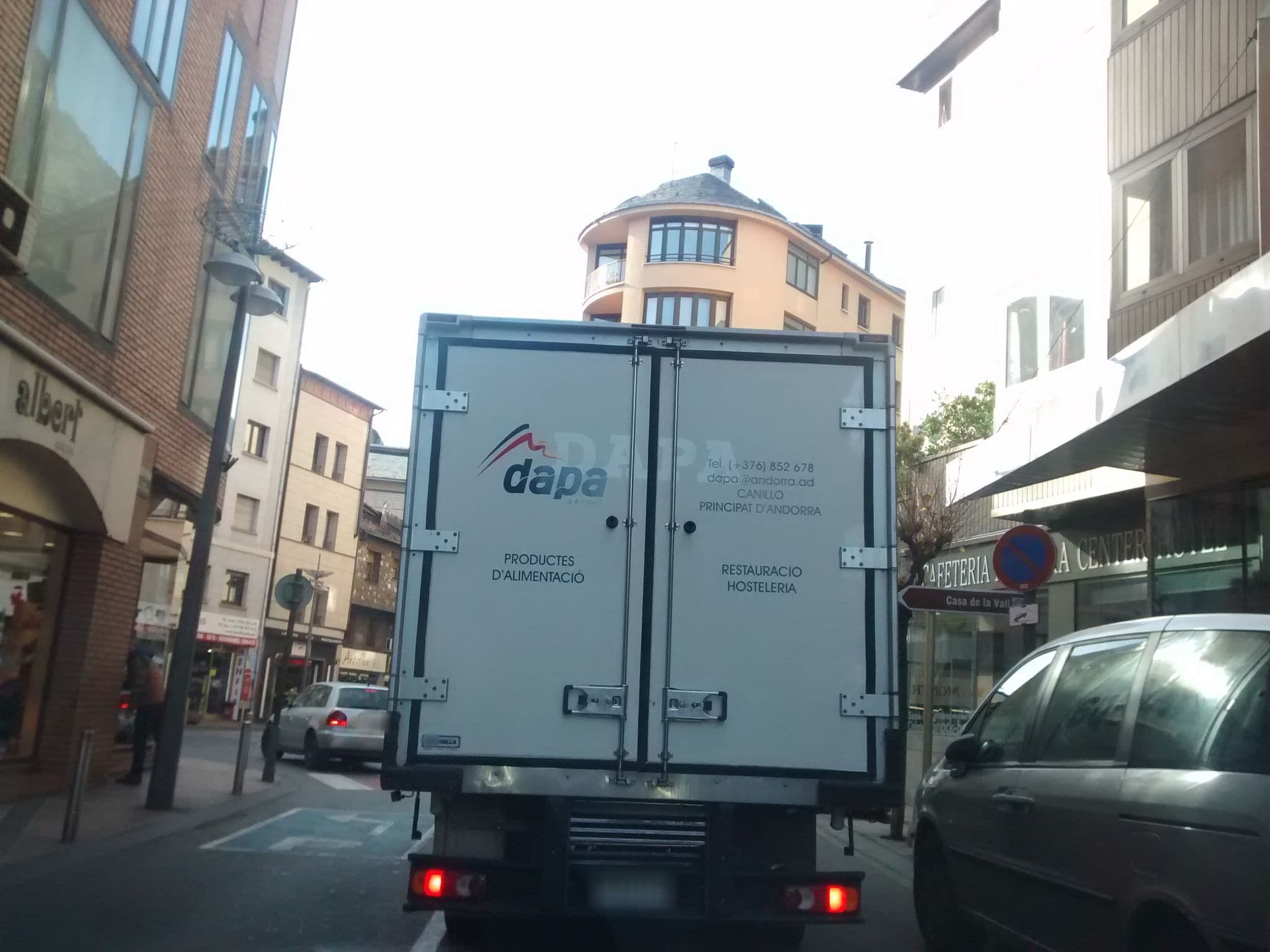 Street view near Hotel Best Andorra Center, Andorra la Vella — © egofer (CC BY-SA · Mapillary)