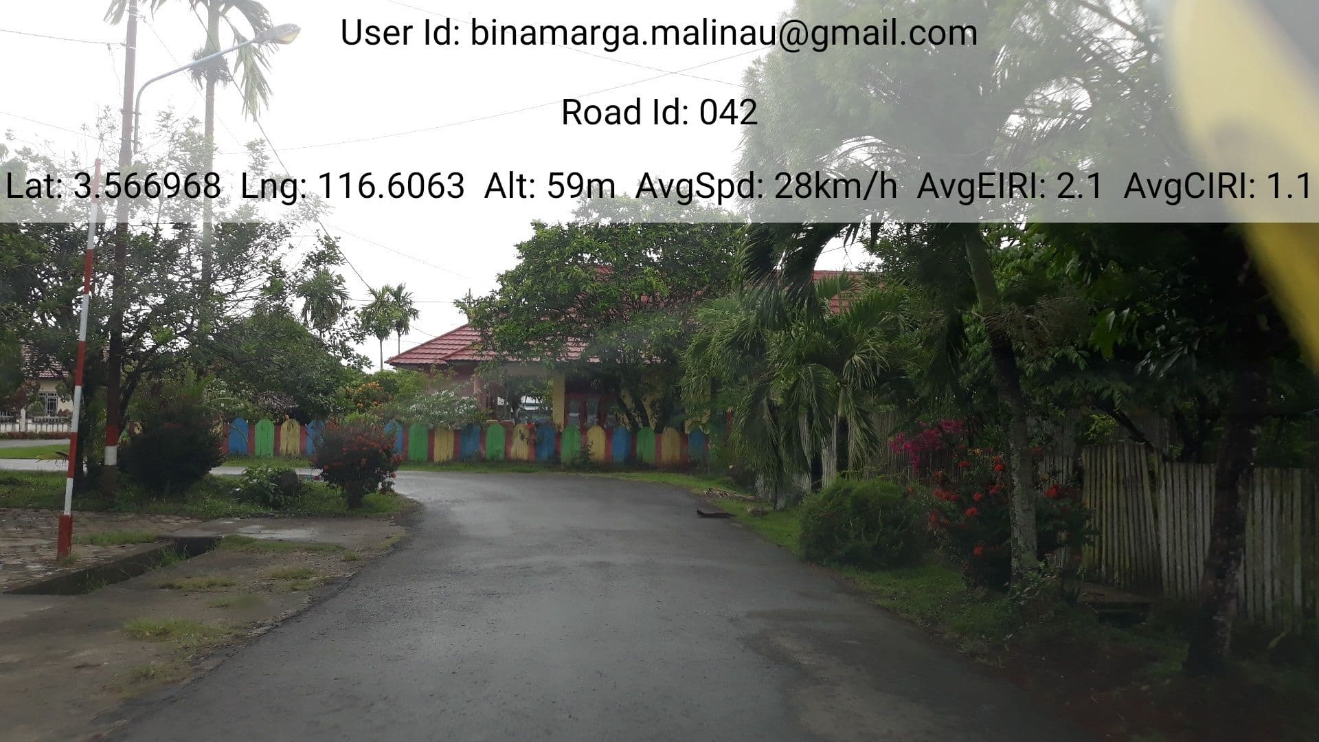 Street view near Hotel Mahkota, Malinau — © aditedmln (CC BY-SA · Mapillary)