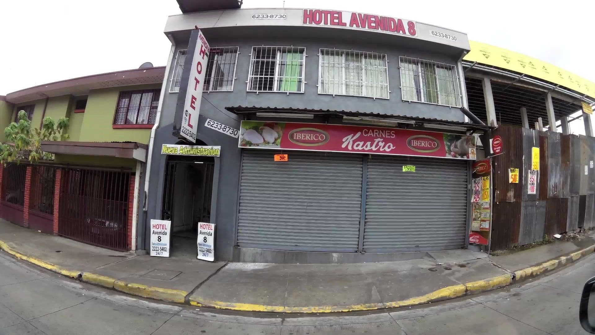 Street view near Hotel Avenida 8, San José — © kaartcam (CC BY-SA · Mapillary)