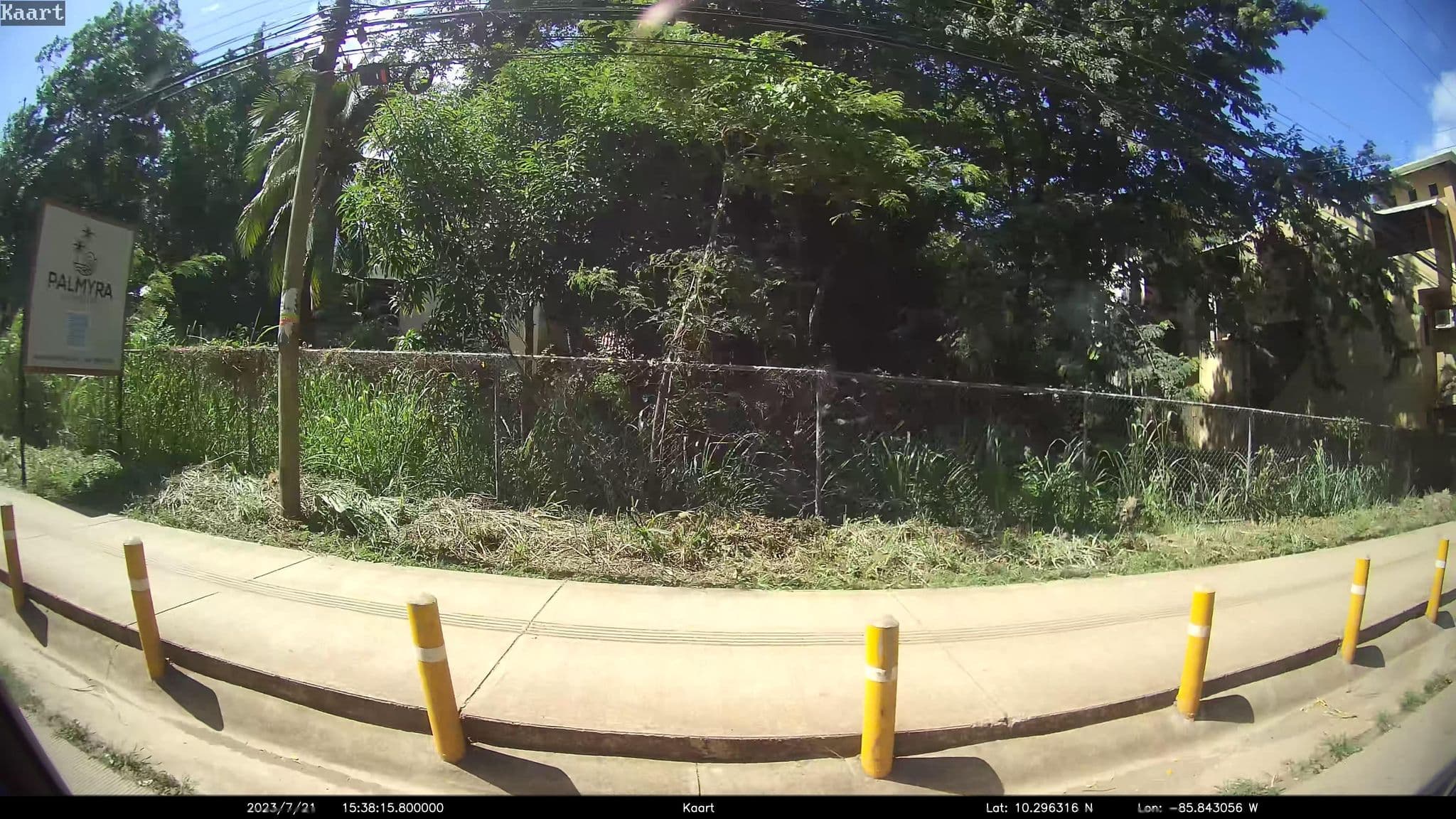 Street view near Mango Condos, Tamarindo