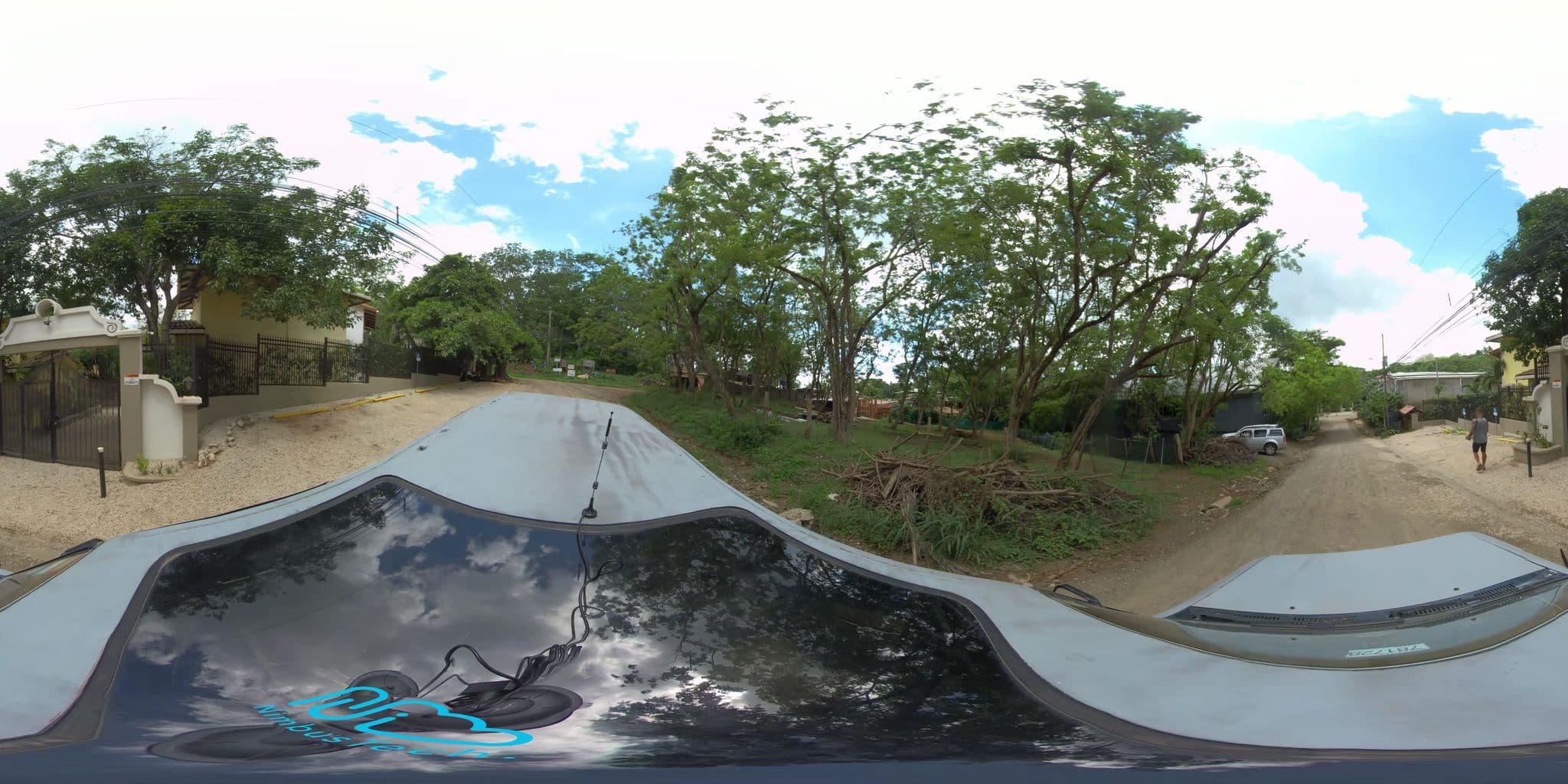 Street view near Pura Vida, Tamarindo