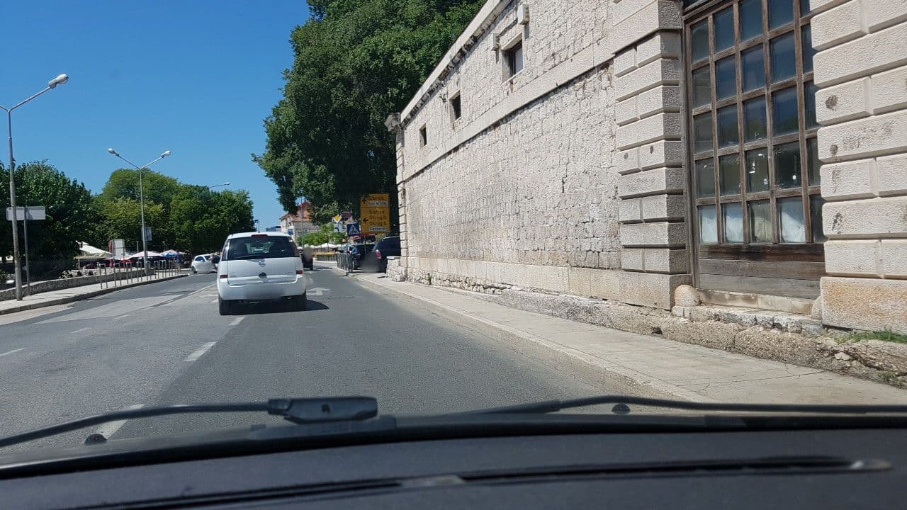 Street view near B&B Villa Belvedere, Trogir — © mik007 (CC BY-SA · Mapillary)