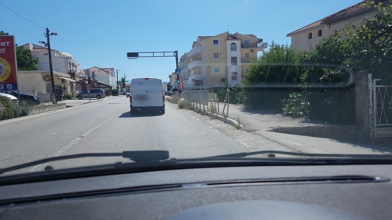 Street view near Apartments D&A, Donji Seget — © mik007 (CC BY-SA · Mapillary)