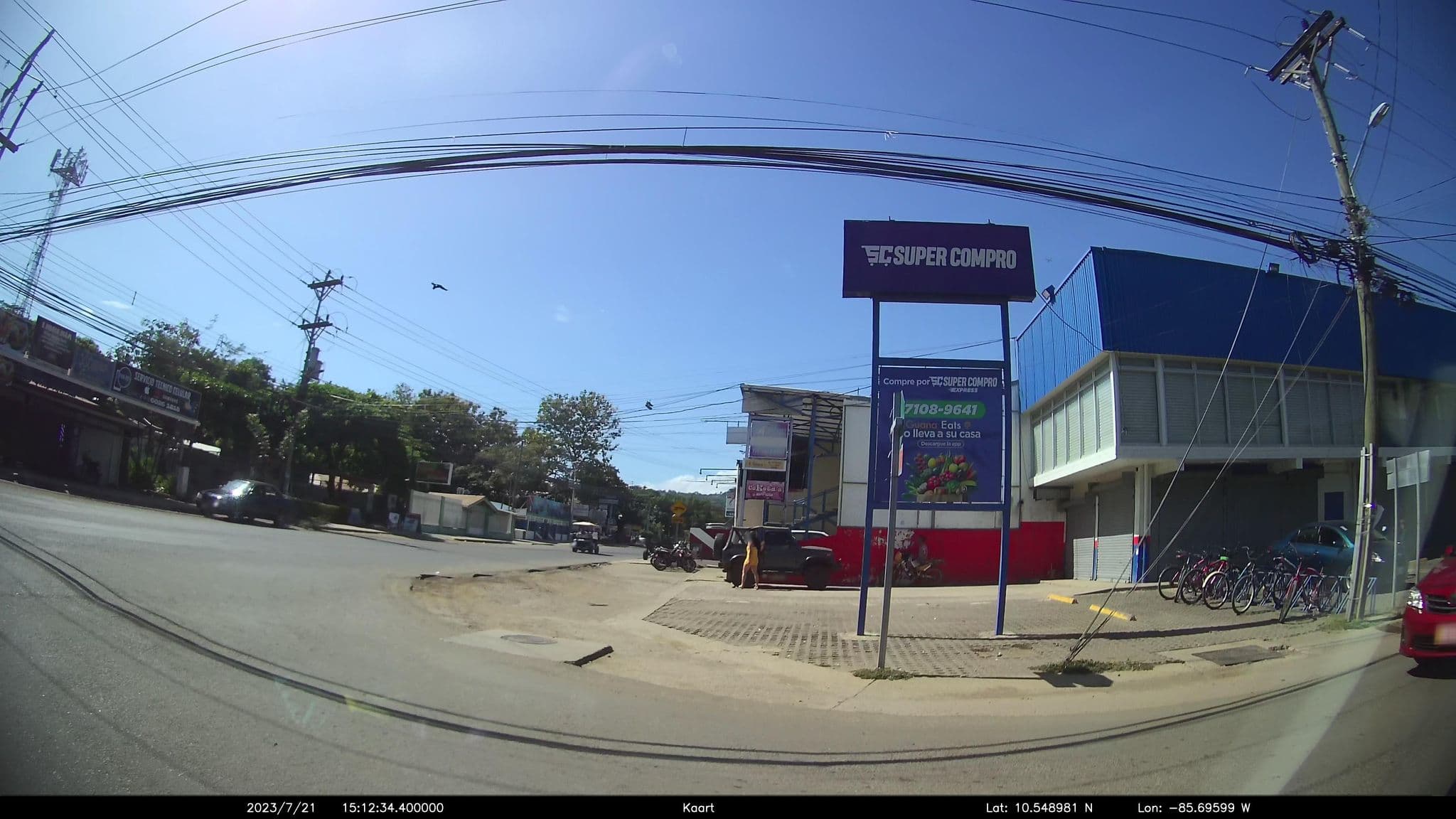 Street view near Hotel Savannah, Sardinal — © kaart_1 (CC BY-SA · Mapillary)