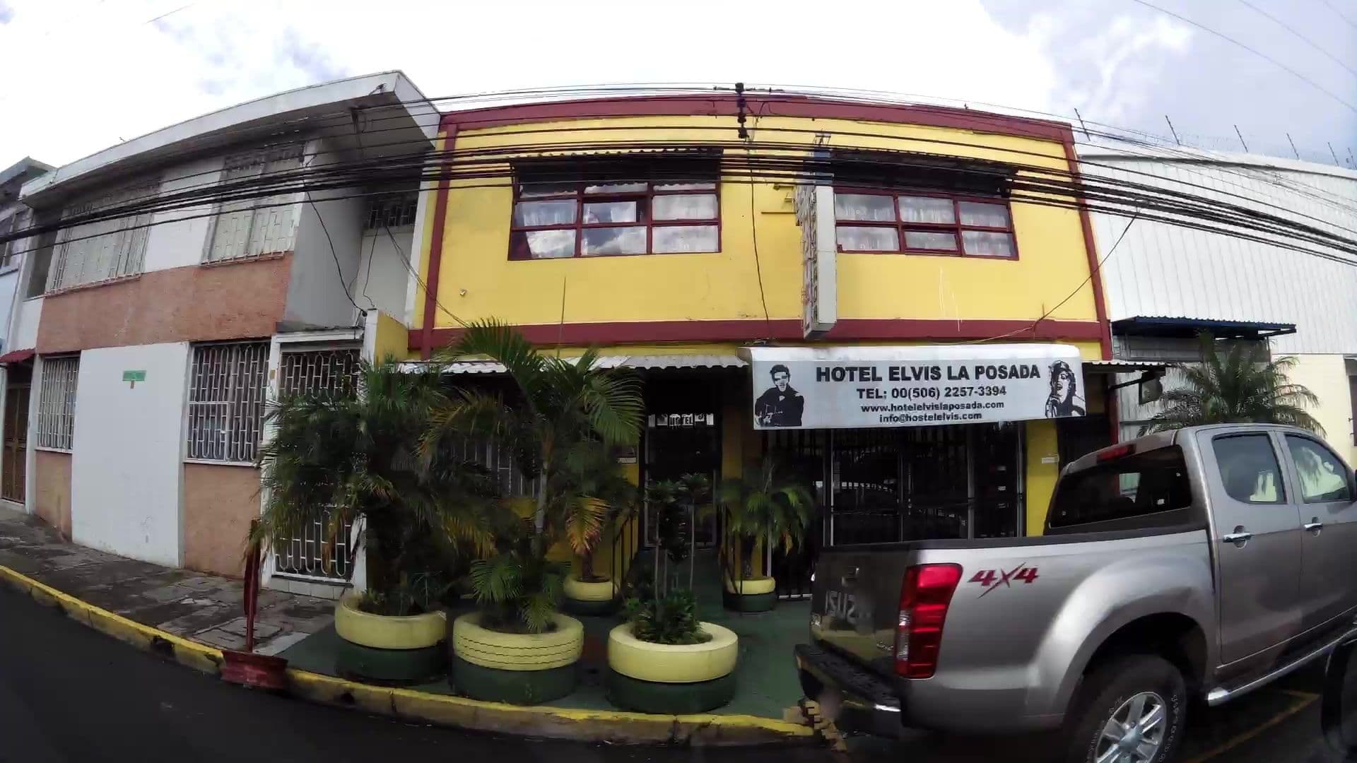 Street view near Hotel Elvis La Posada, San José — © kaartcam (CC BY-SA · Mapillary)