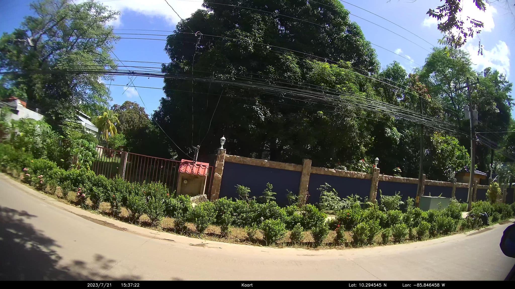Street view near Hotel Casa Cook, Tamarindo