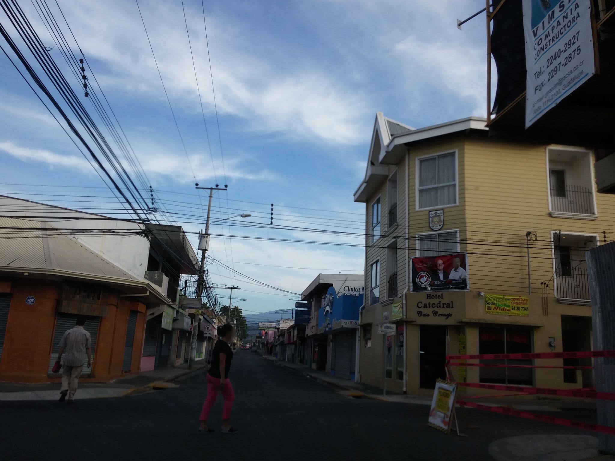 Street view near Hotel Catedral, Alajuela — © elotrojames (CC BY-SA · Mapillary)