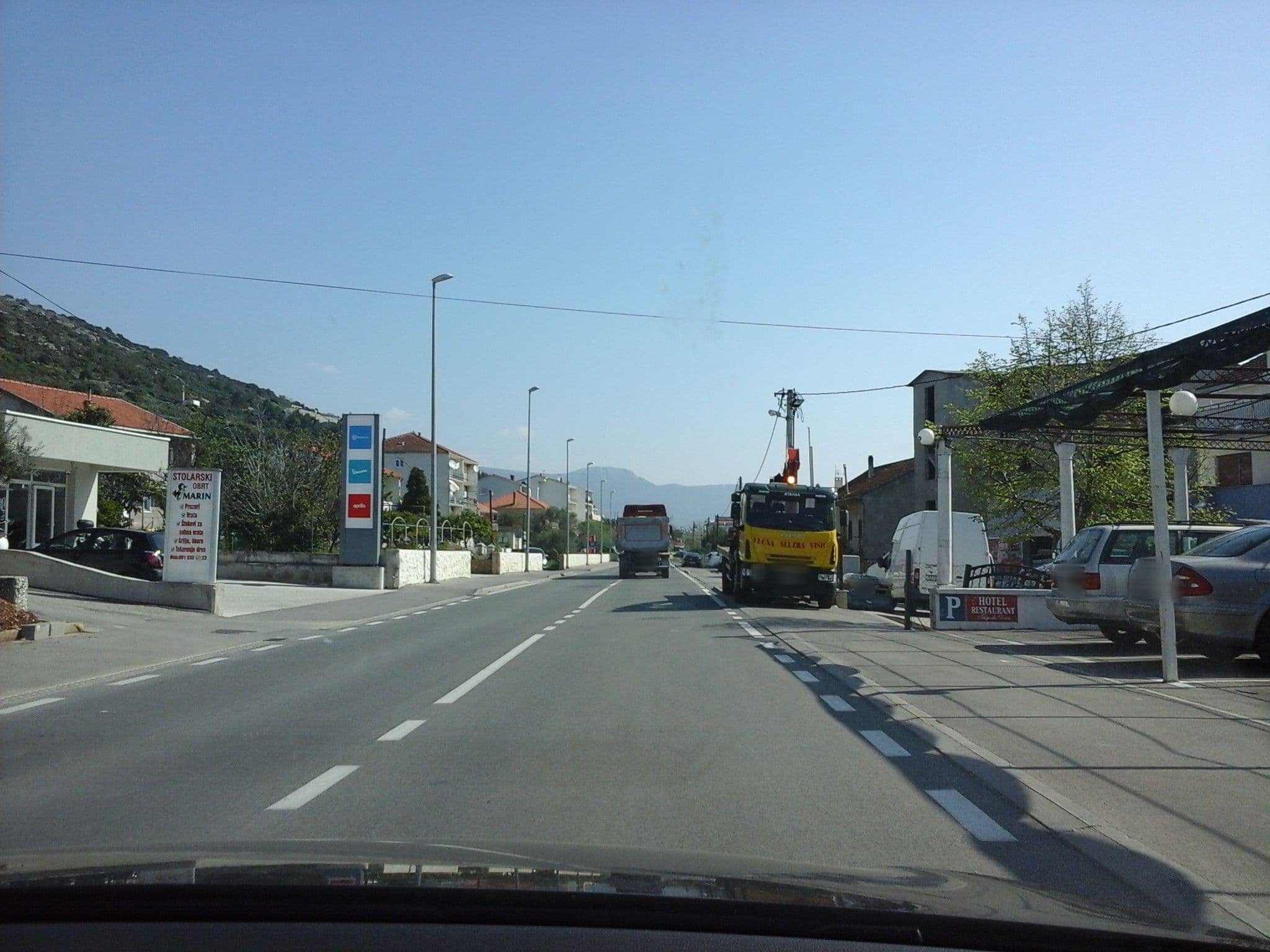 Street view near Guesthouse Villa Cvita & Slavko, Trogir — © robot8a (CC BY-SA · Mapillary)