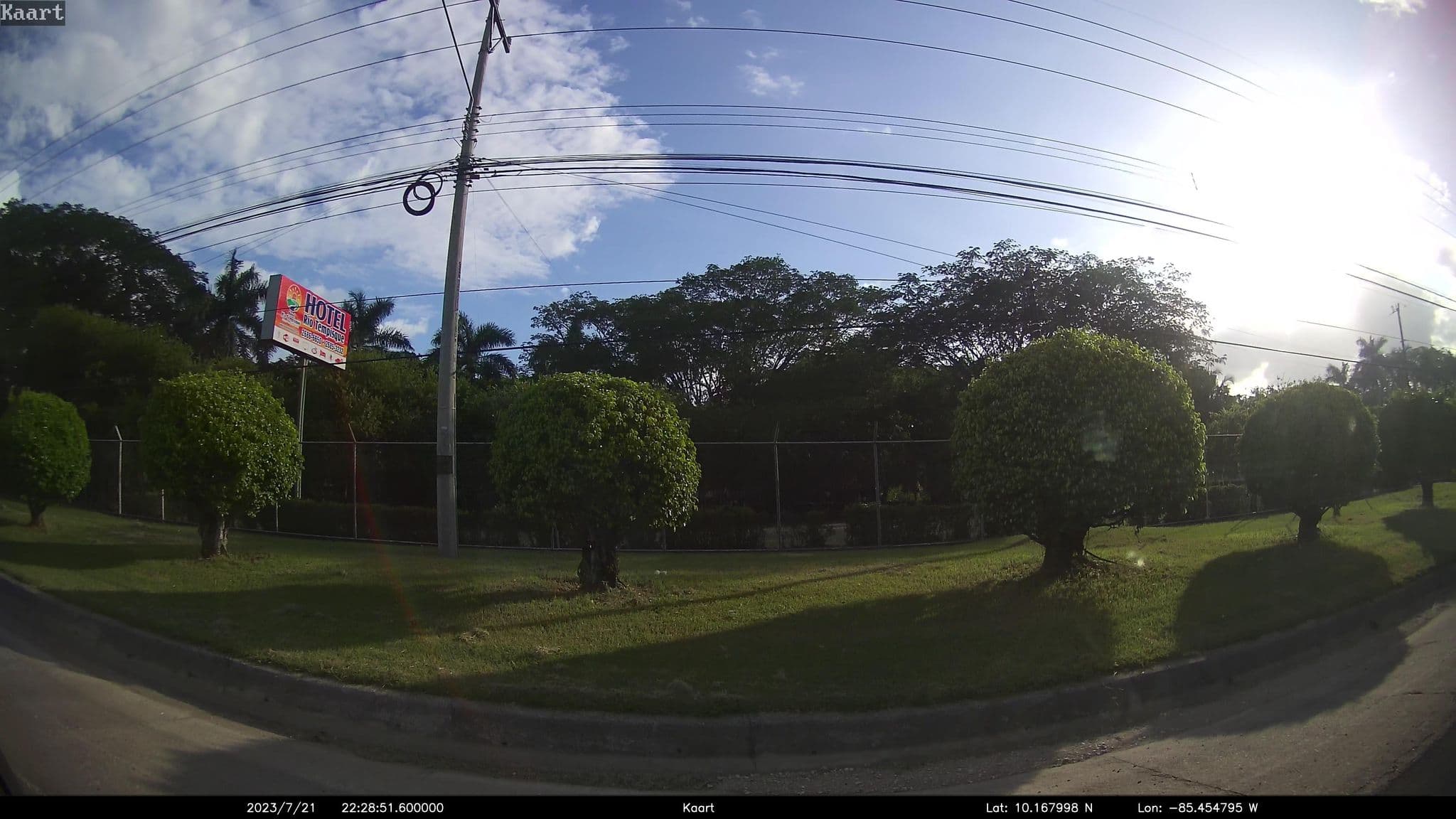 Street view near Hotel Doña Marta, Nicoya — © kaart_2 (CC BY-SA · Mapillary)