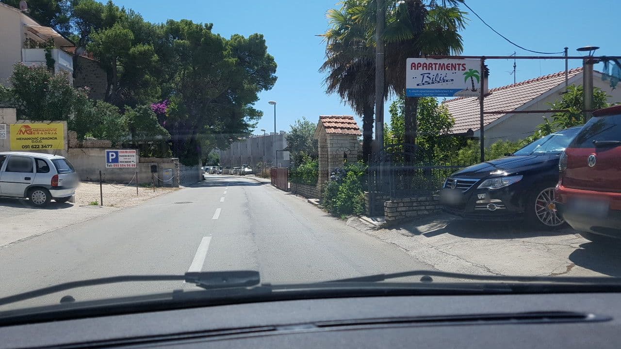 Street view near Apartment Gabi, Trogir — © mik007 (CC BY-SA · Mapillary)