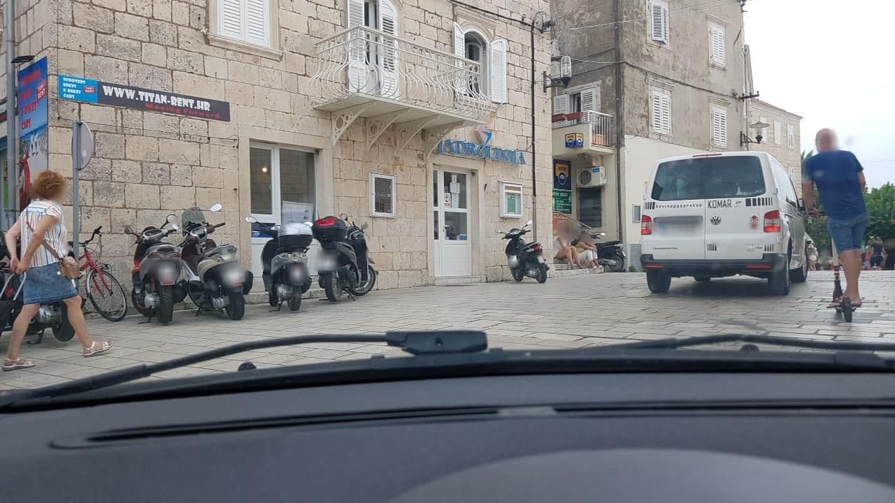 Street view near Apartments Lucija, Korčula — © mik007 (CC BY-SA · Mapillary)