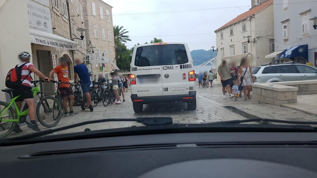 Street view near Apartments Stelina, Korčula — © mik007 (CC BY-SA · Mapillary)
