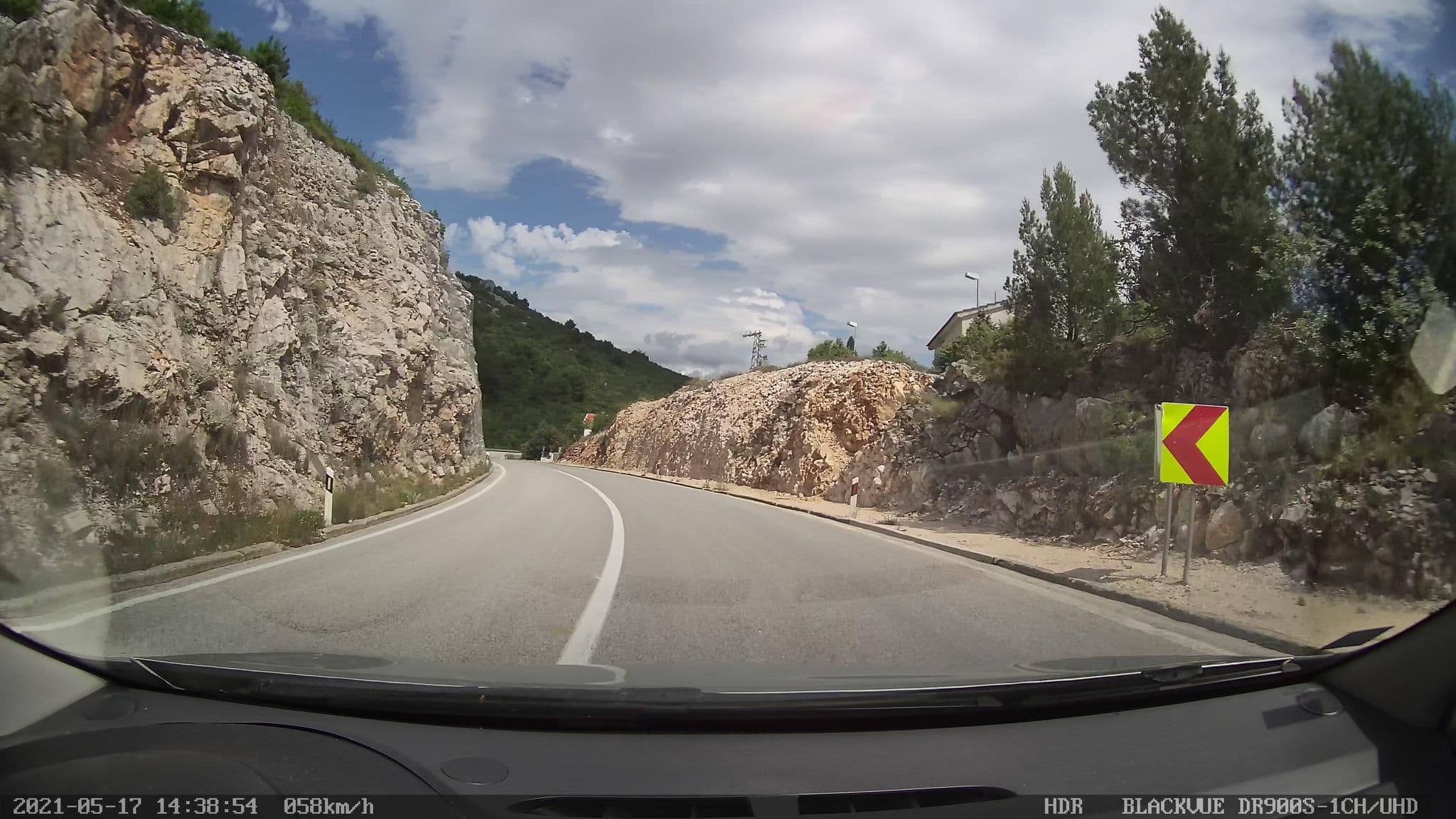 Street view near Apartments Castle, Opuzen — © brackone (CC BY-SA · Mapillary)