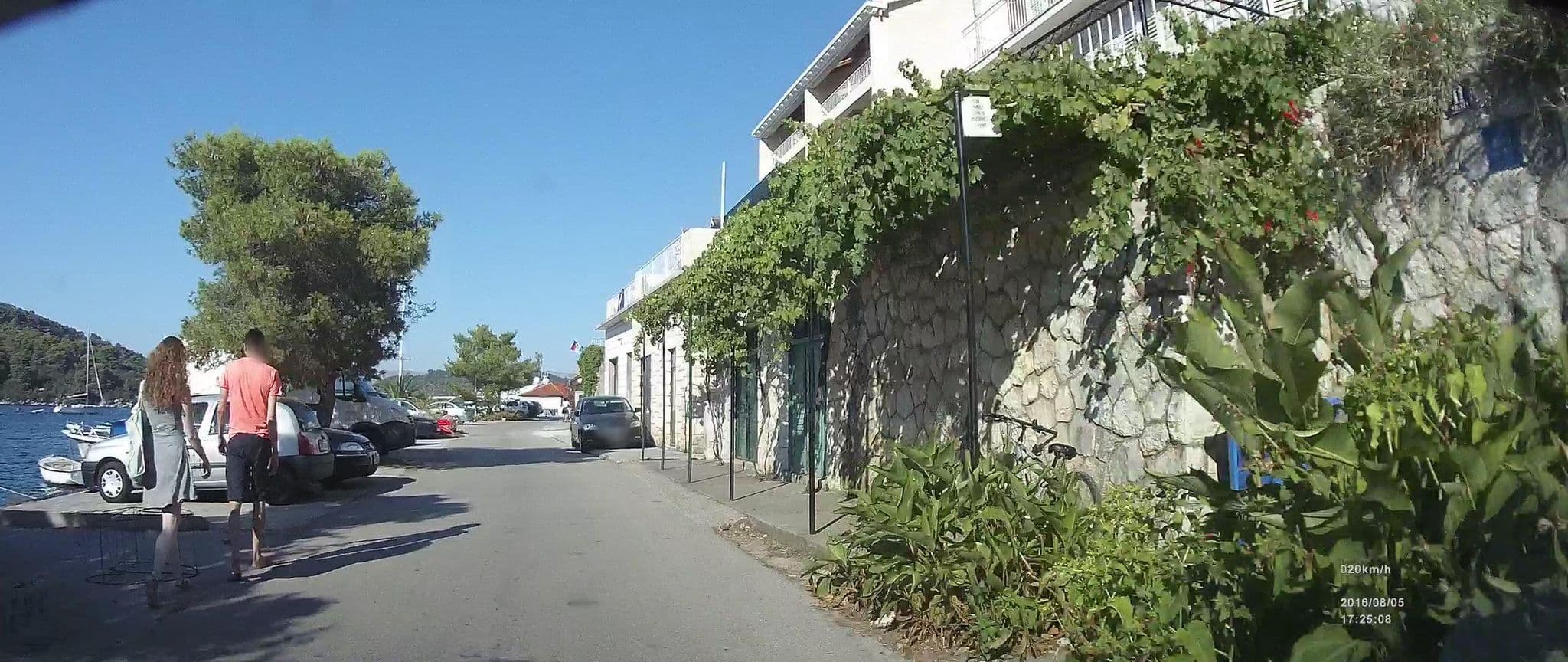 Street view near villa lucija, Lumbarda — © idelac (CC BY-SA · Mapillary)
