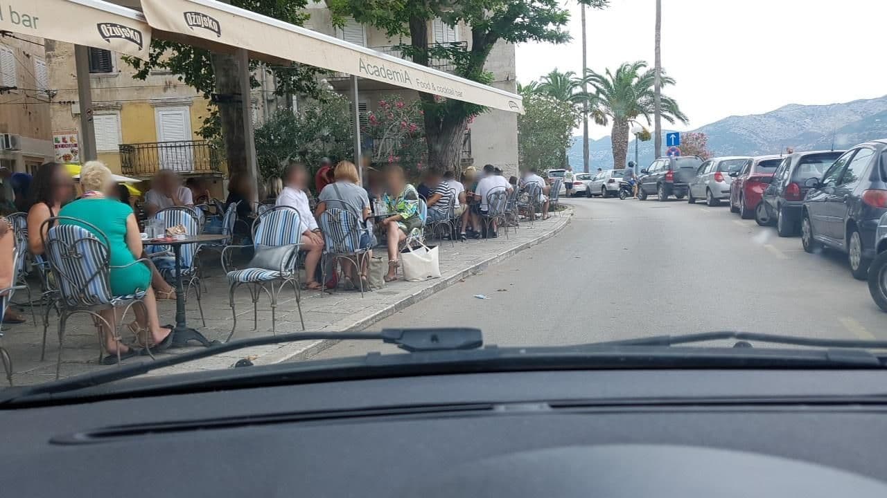 Street view near Fiorino Rooms Korčula, Korčula — © mik007 (CC BY-SA · Mapillary)