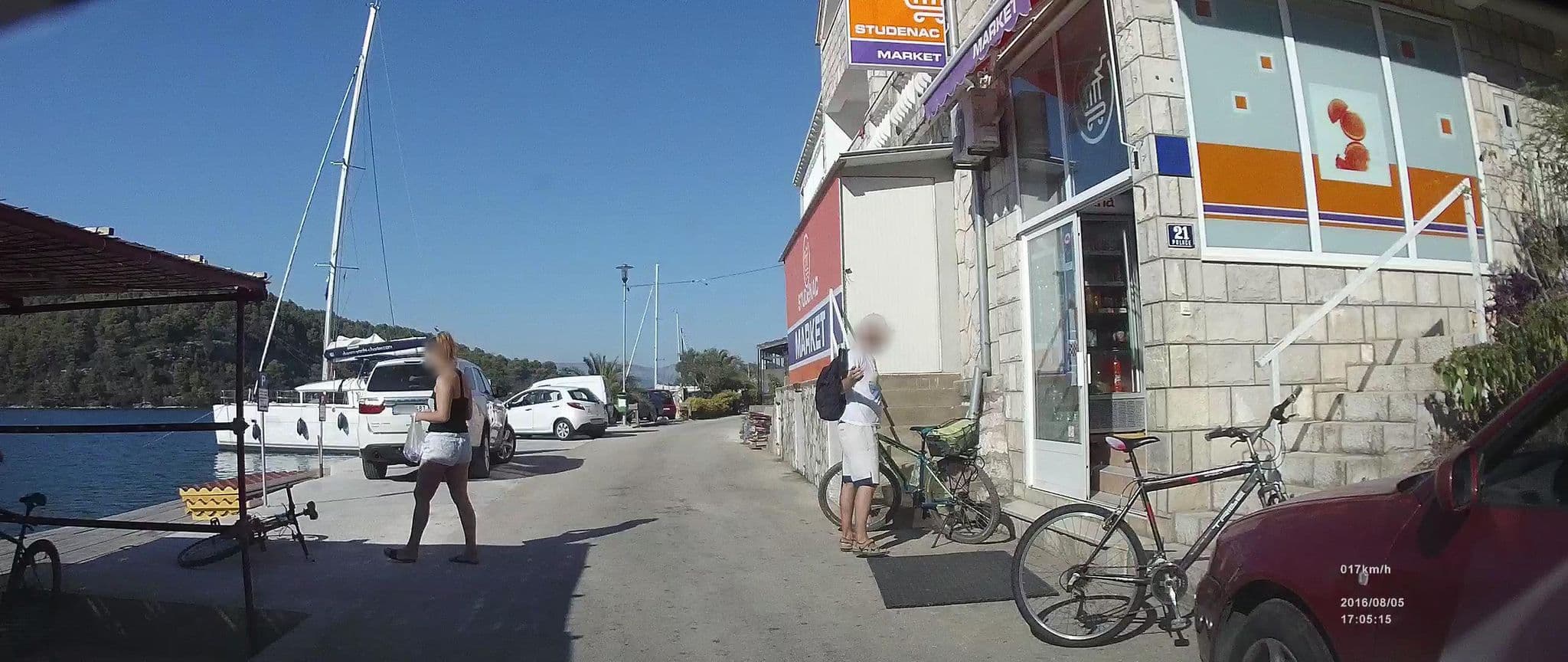 Street view near Rooms and Apartments Aloha, Lumbarda — © idelac (CC BY-SA · Mapillary)