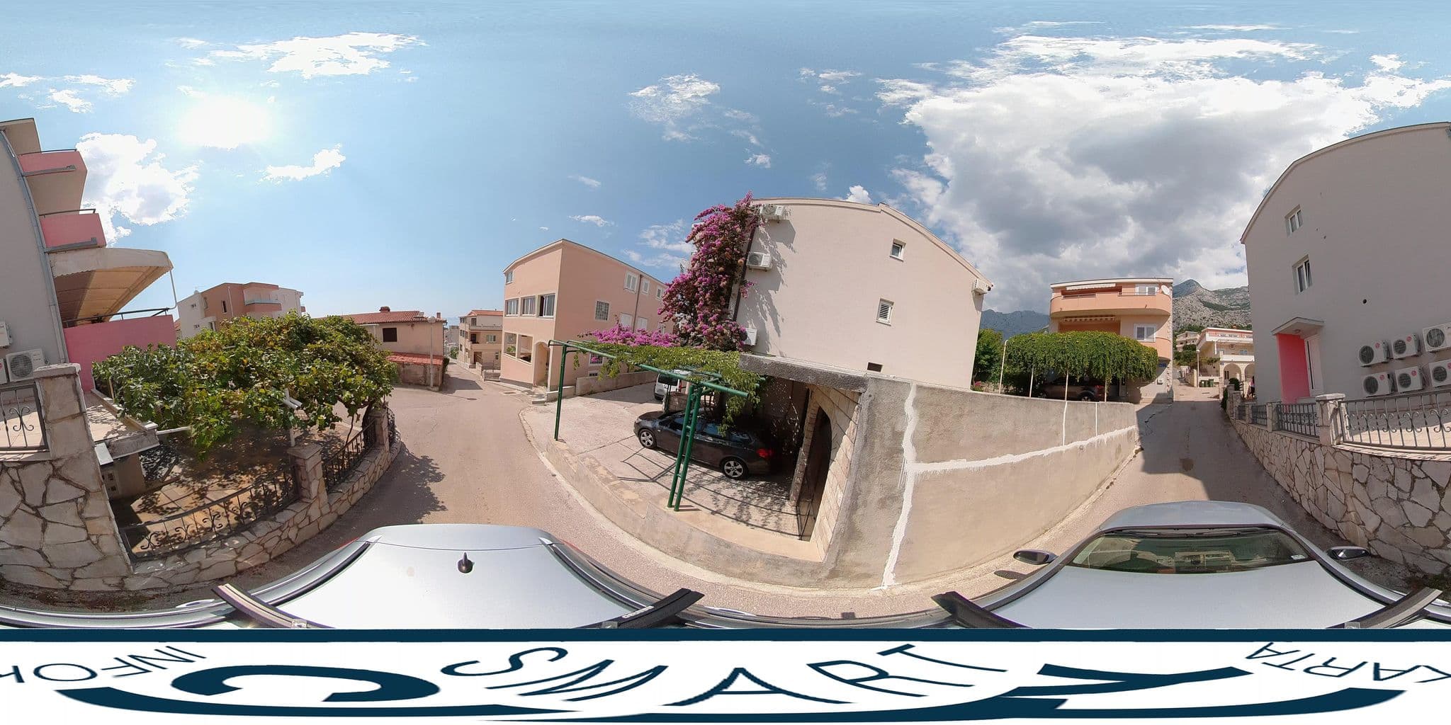 Street view near Apartment Paki, Makarska — © SilvioBasic (CC BY-SA · Mapillary)