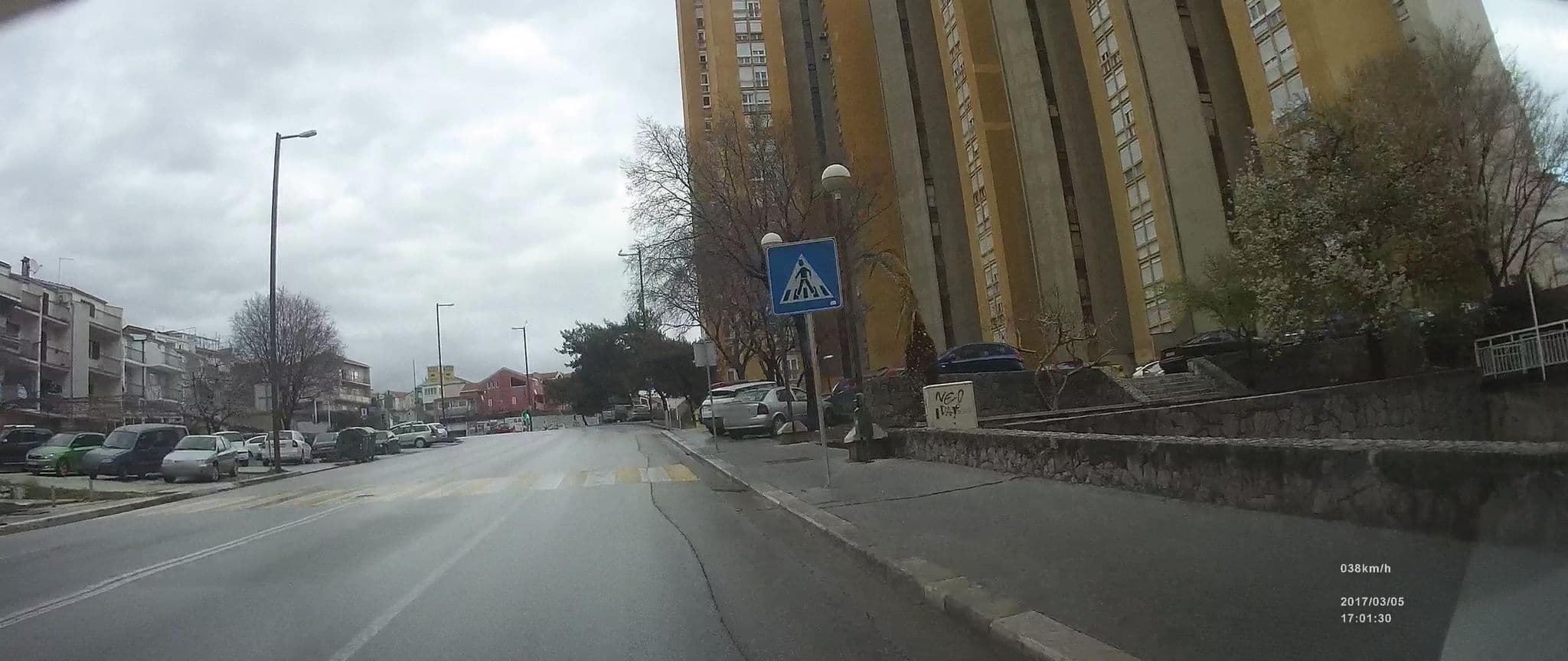 Street view near Private Accomodation Madunic, Vranjic — © idelac (CC BY-SA · Mapillary)