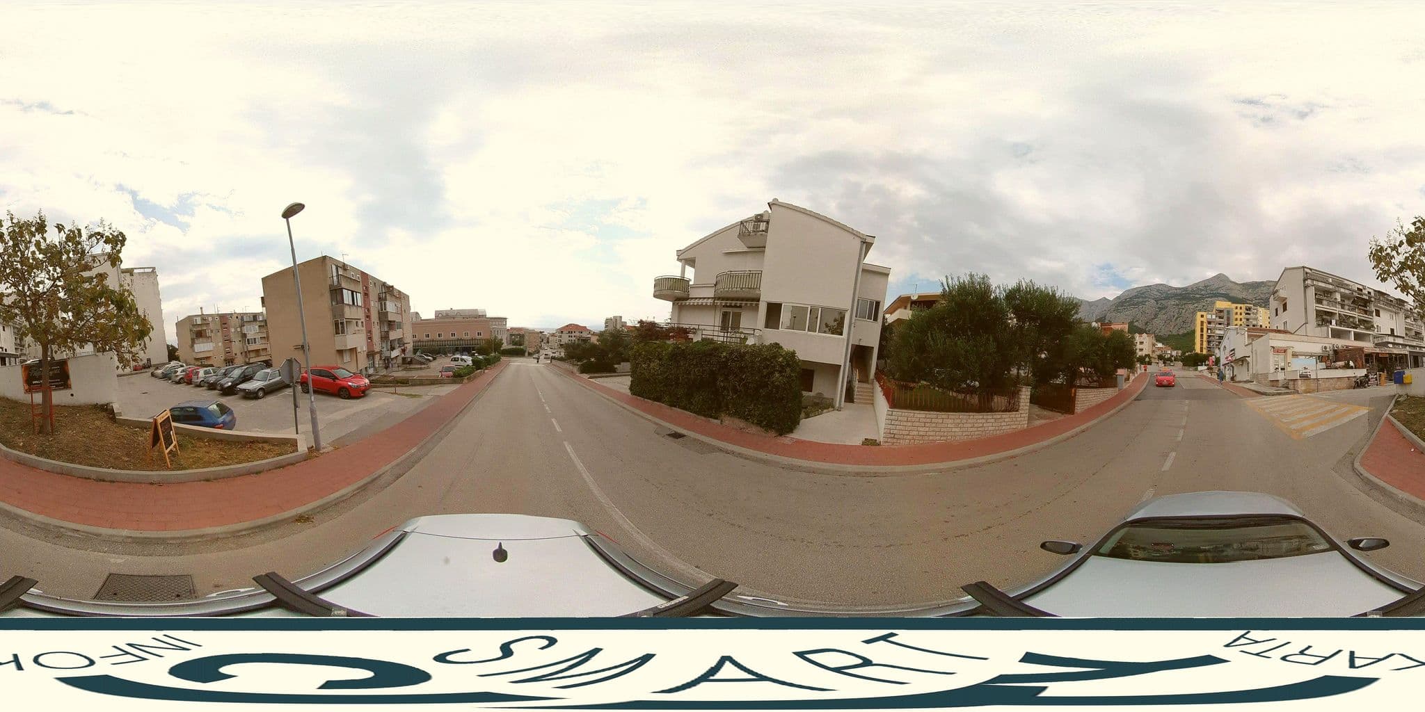 Street view near Apartments Milena, Makarska — © SilvioBasic (CC BY-SA · Mapillary)