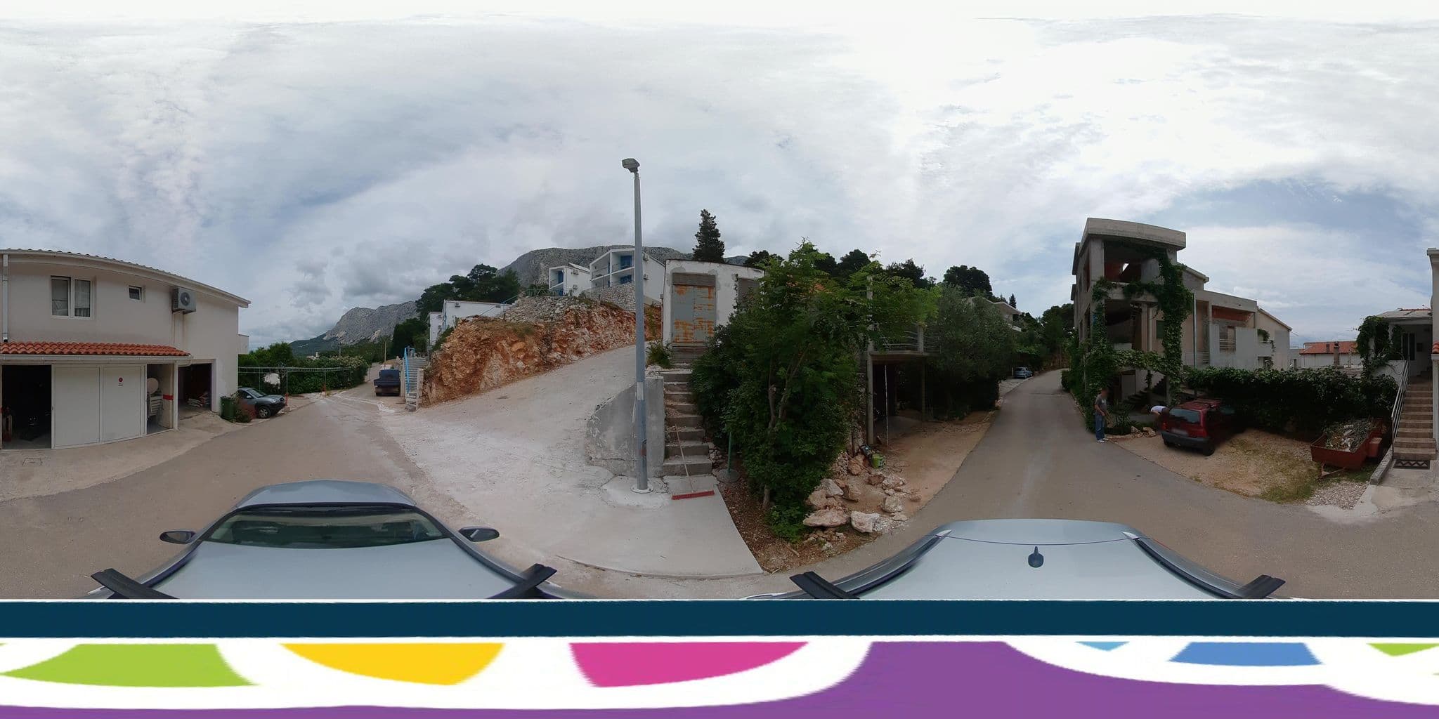 Street view near Apartments Maslina, Podgora — © SilvioBasic (CC BY-SA · Mapillary)
