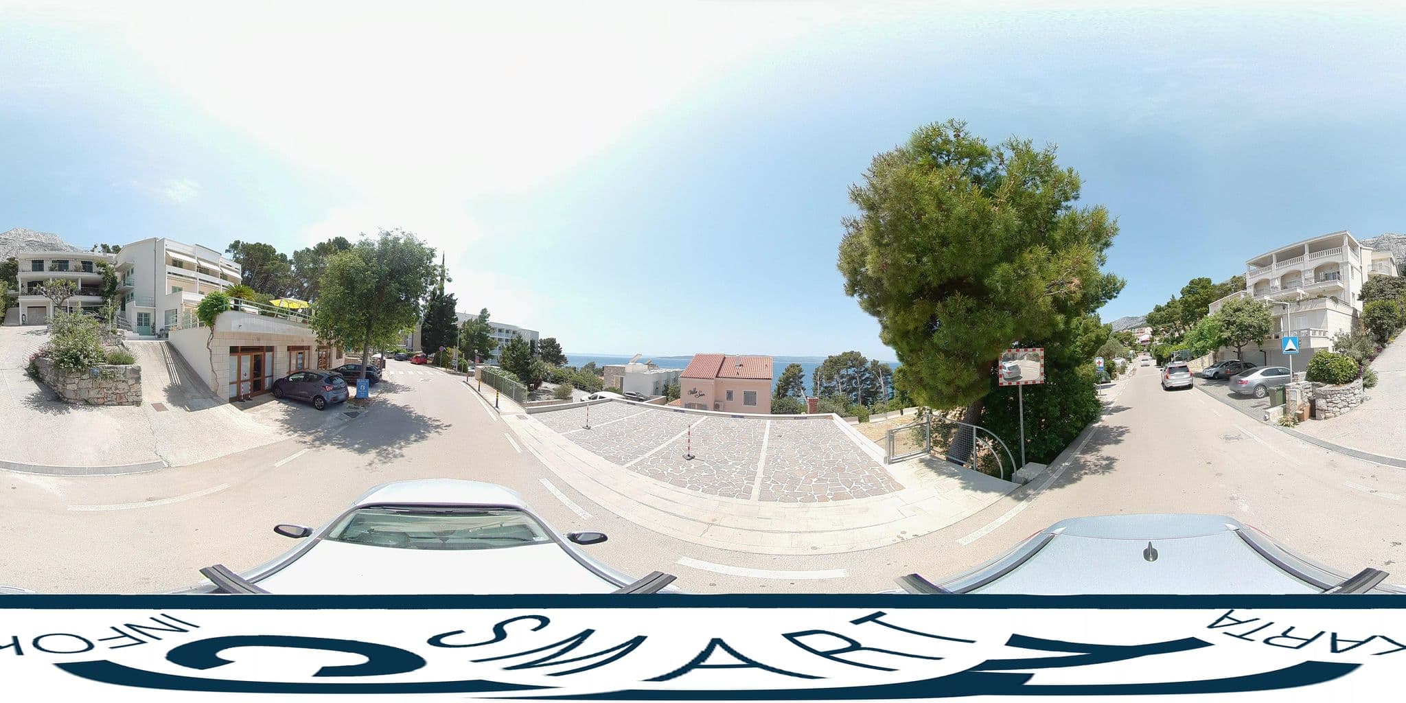 Street view near Apatmani Marija Ivanac, Brela — © SilvioBasic (CC BY-SA · Mapillary)