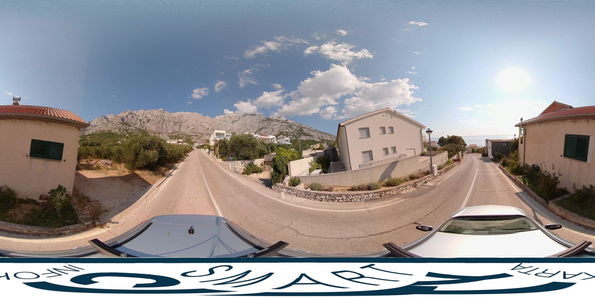 Street view near Vila Branka, Makarska — © SilvioBasic (CC BY-SA · Mapillary)