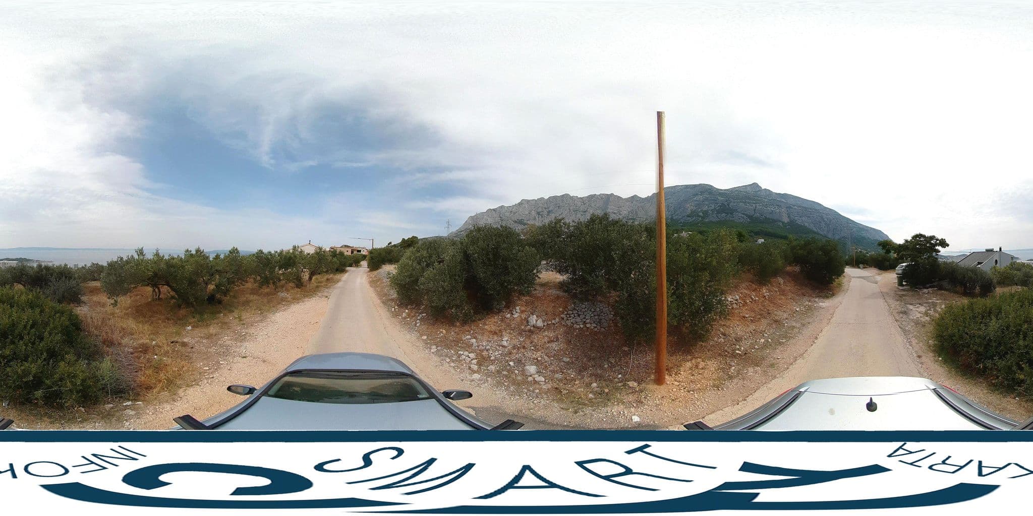 Street view near Villa Oblica, Makarska — © SilvioBasic (CC BY-SA · Mapillary)