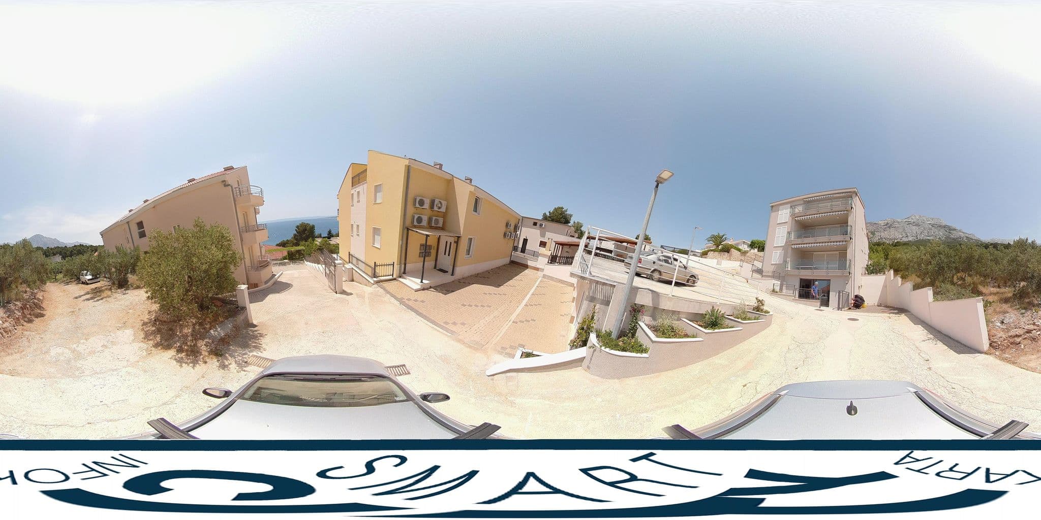 Street view near Apartments Stari Pavle, Brela — © SilvioBasic (CC BY-SA · Mapillary)