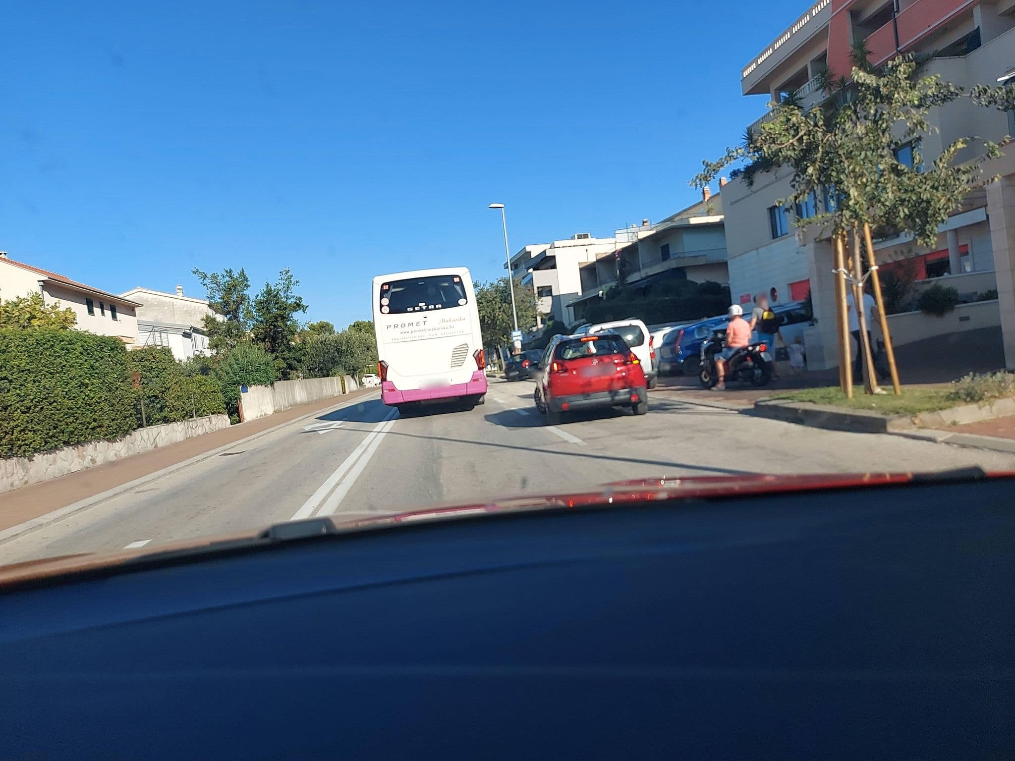 Street view near Apartments Begic, Makarska — © mik007 (CC BY-SA · Mapillary)