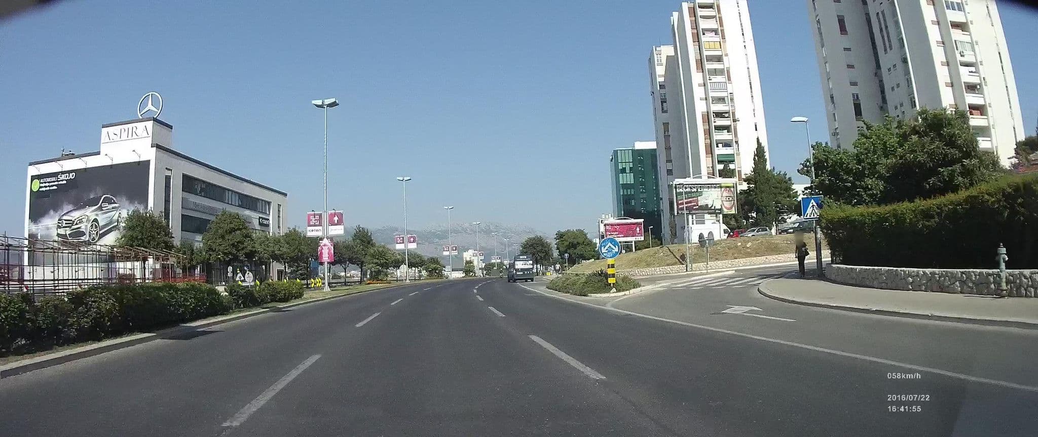 Street view near Ac Hotel Pool, Split — © idelac (CC BY-SA · Mapillary)