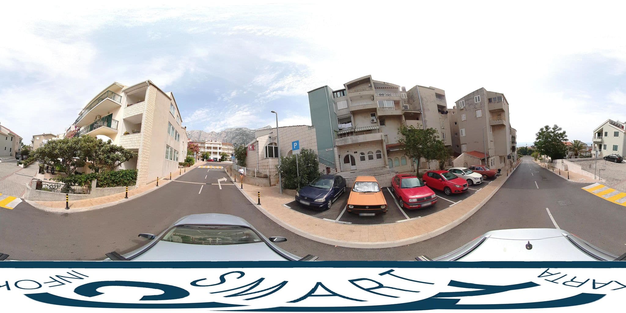 Street view near Apartments Antunović, Makarska — © SilvioBasic (CC BY-SA · Mapillary)