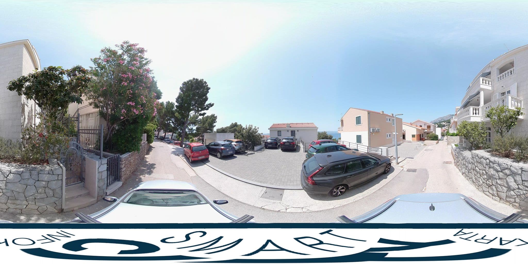 Street view near Villa Paulina, Brela — © SilvioBasic (CC BY-SA · Mapillary)